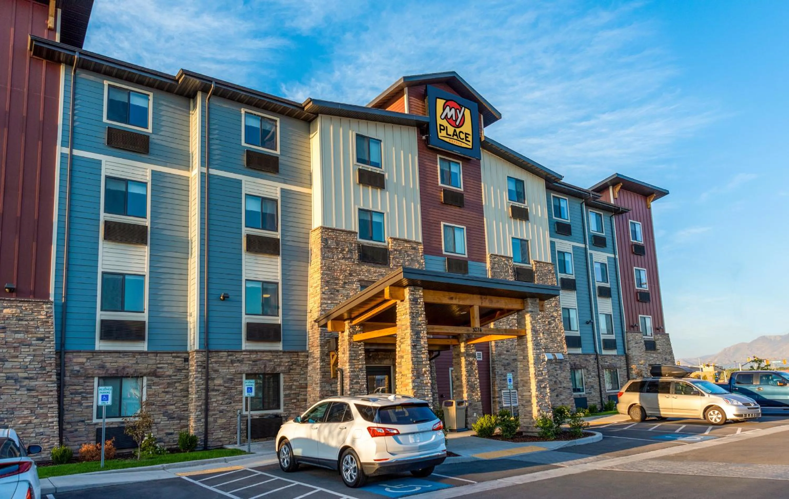 Property building in My Place Hotel- Salt Lake City I-215/West Valley City, UT