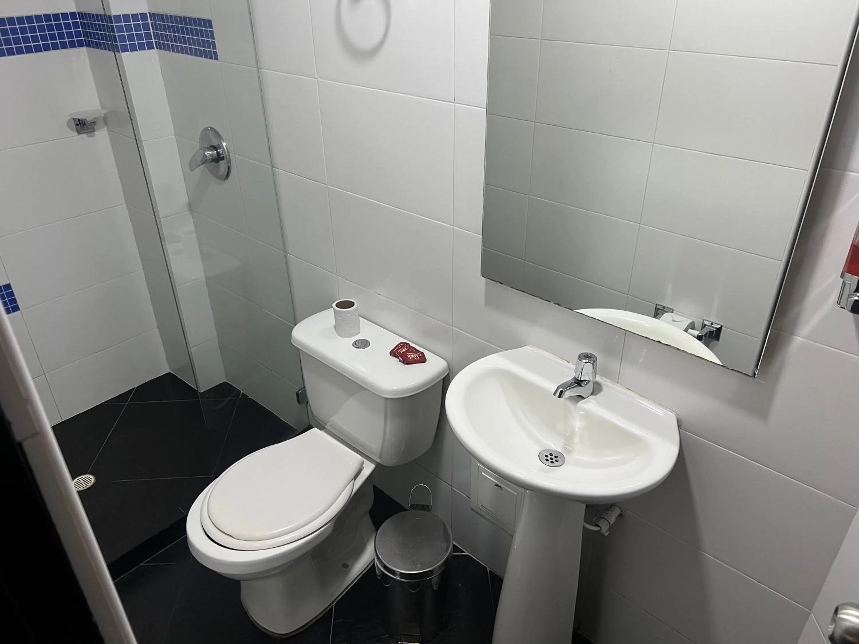 Bathroom in Hotel Ferias Park