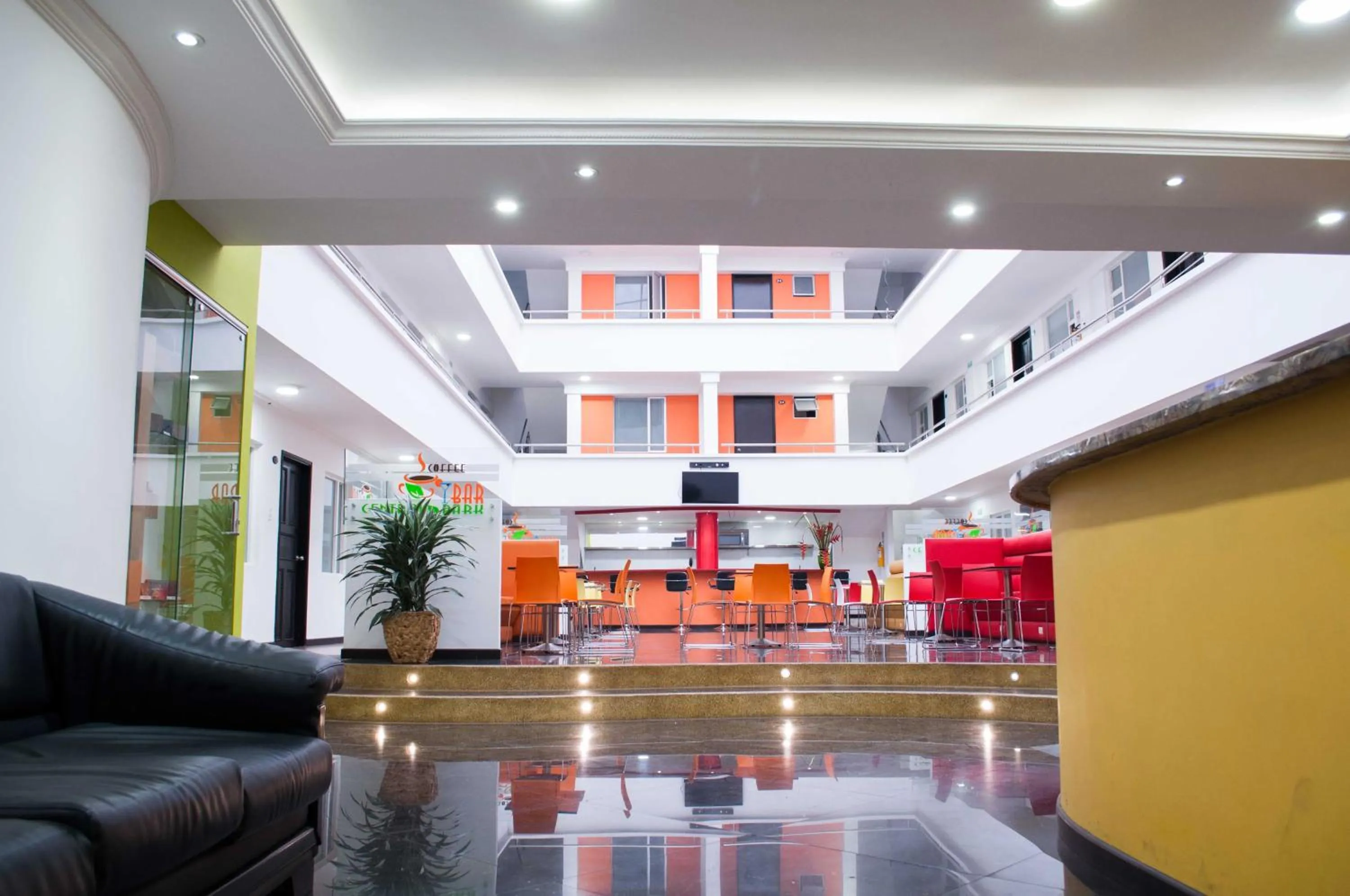 Lobby or reception in Hotel Ferias Park