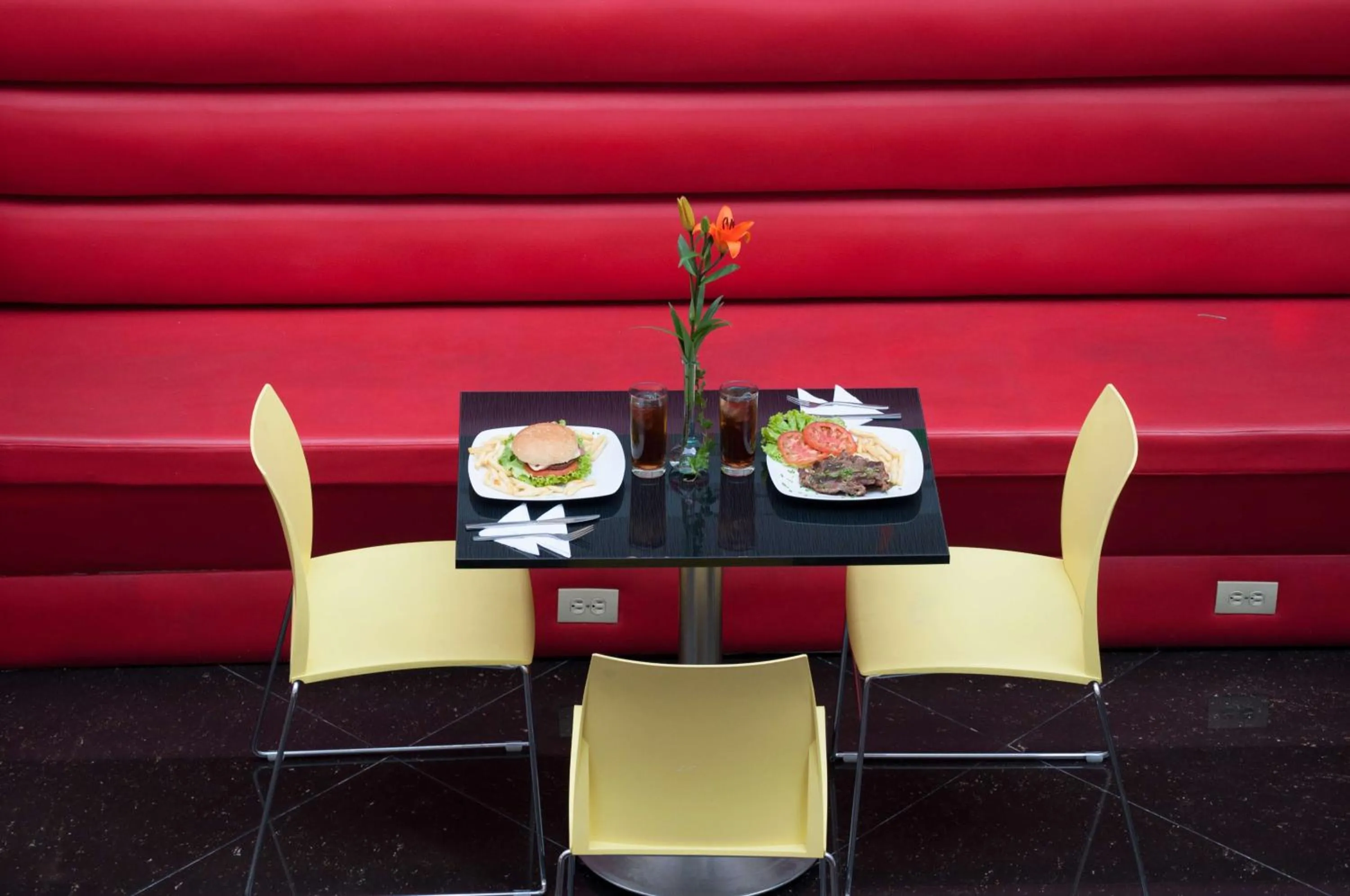 Food in Hotel Ferias Park