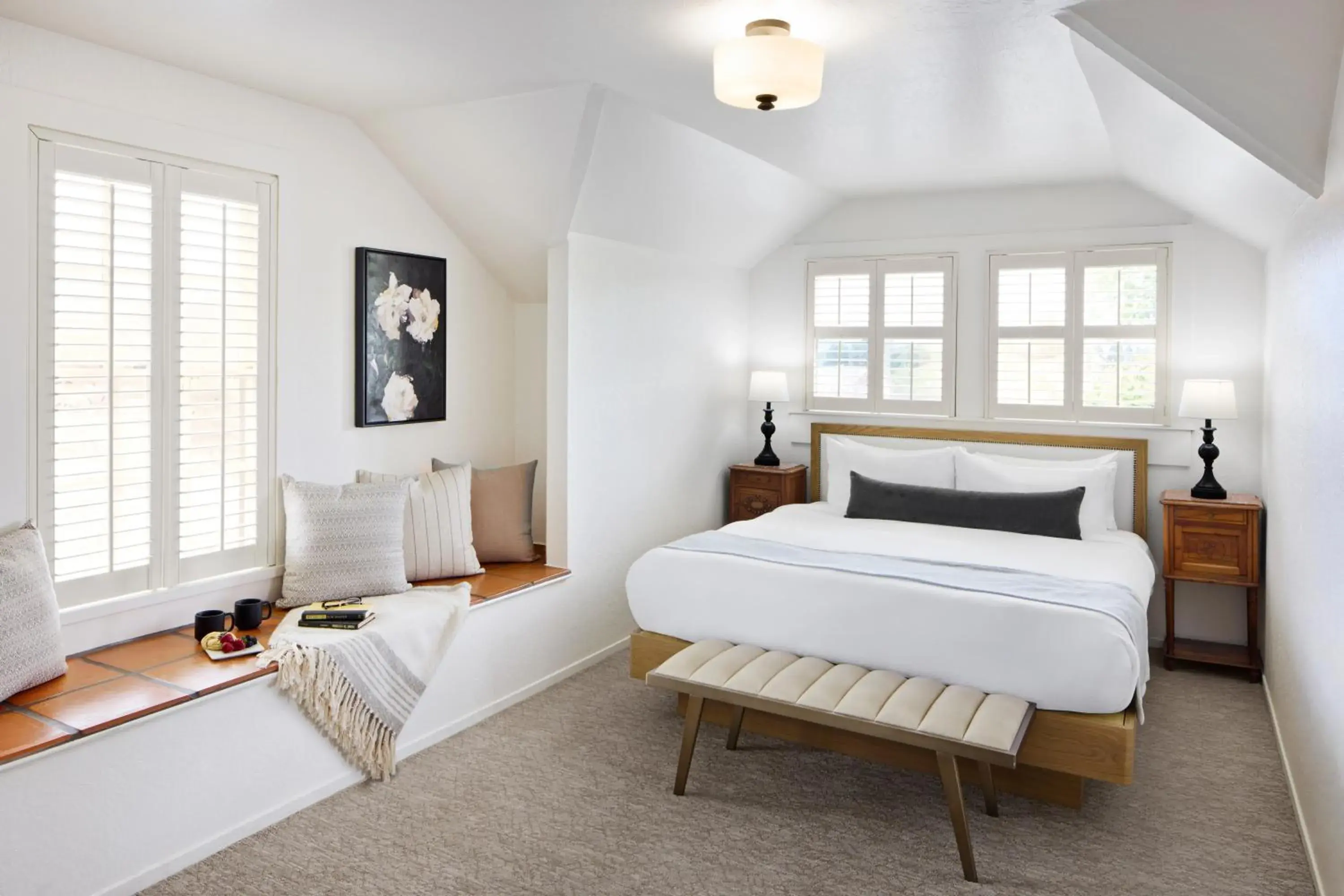 Bed in Maison Fleurie, A Four Sisters Inn Bed in Maison Fleurie, A Four Sisters Inn