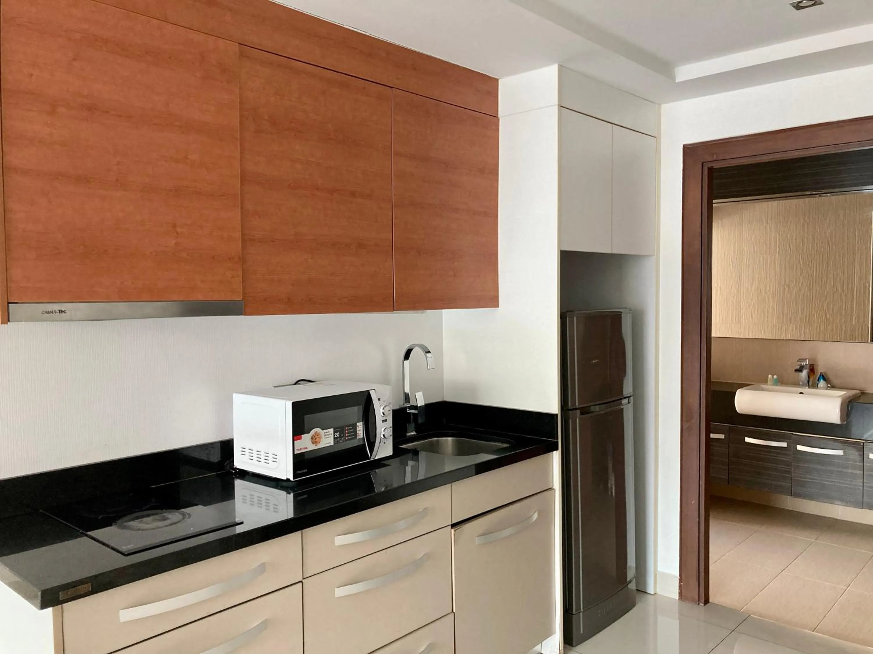 Kitchen or kitchenette in Hyde Park Residence by Pattaya Sunny rentals