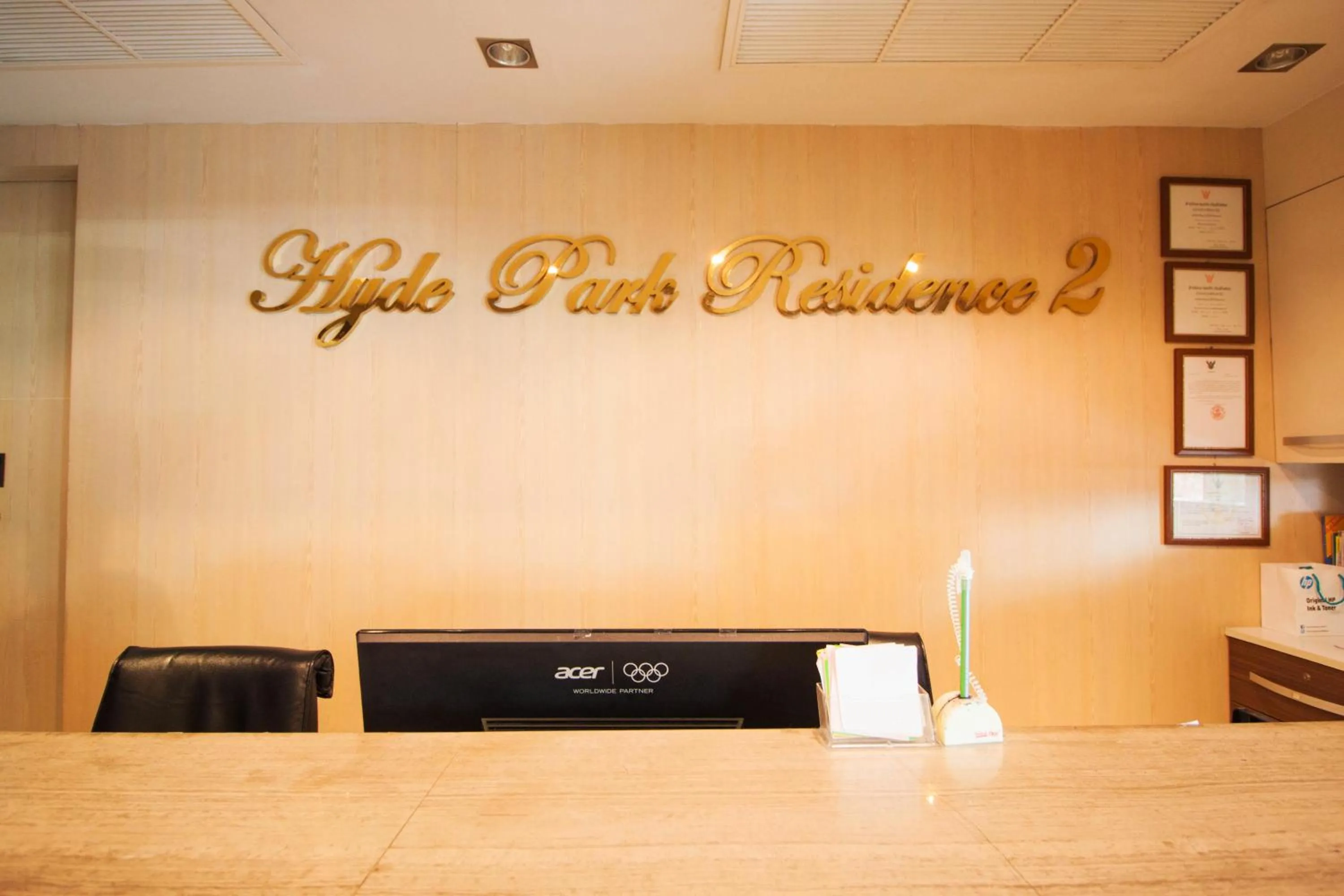 Lobby or reception in Hyde Park Residence by Pattaya Sunny rentals