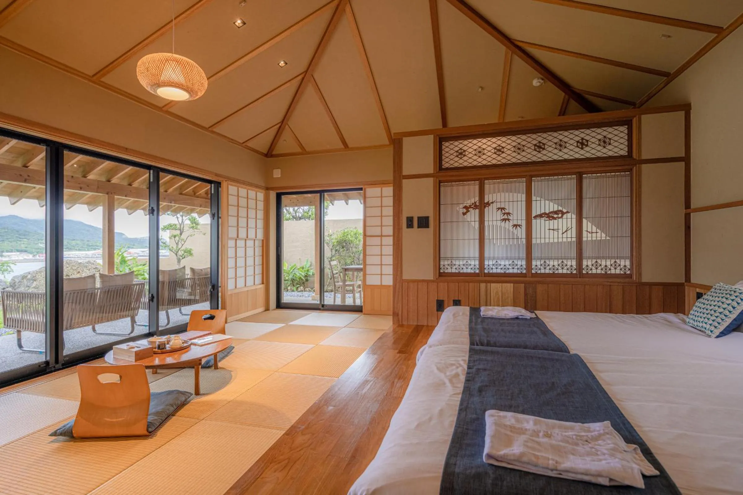 Bed in Sesoko Sansui