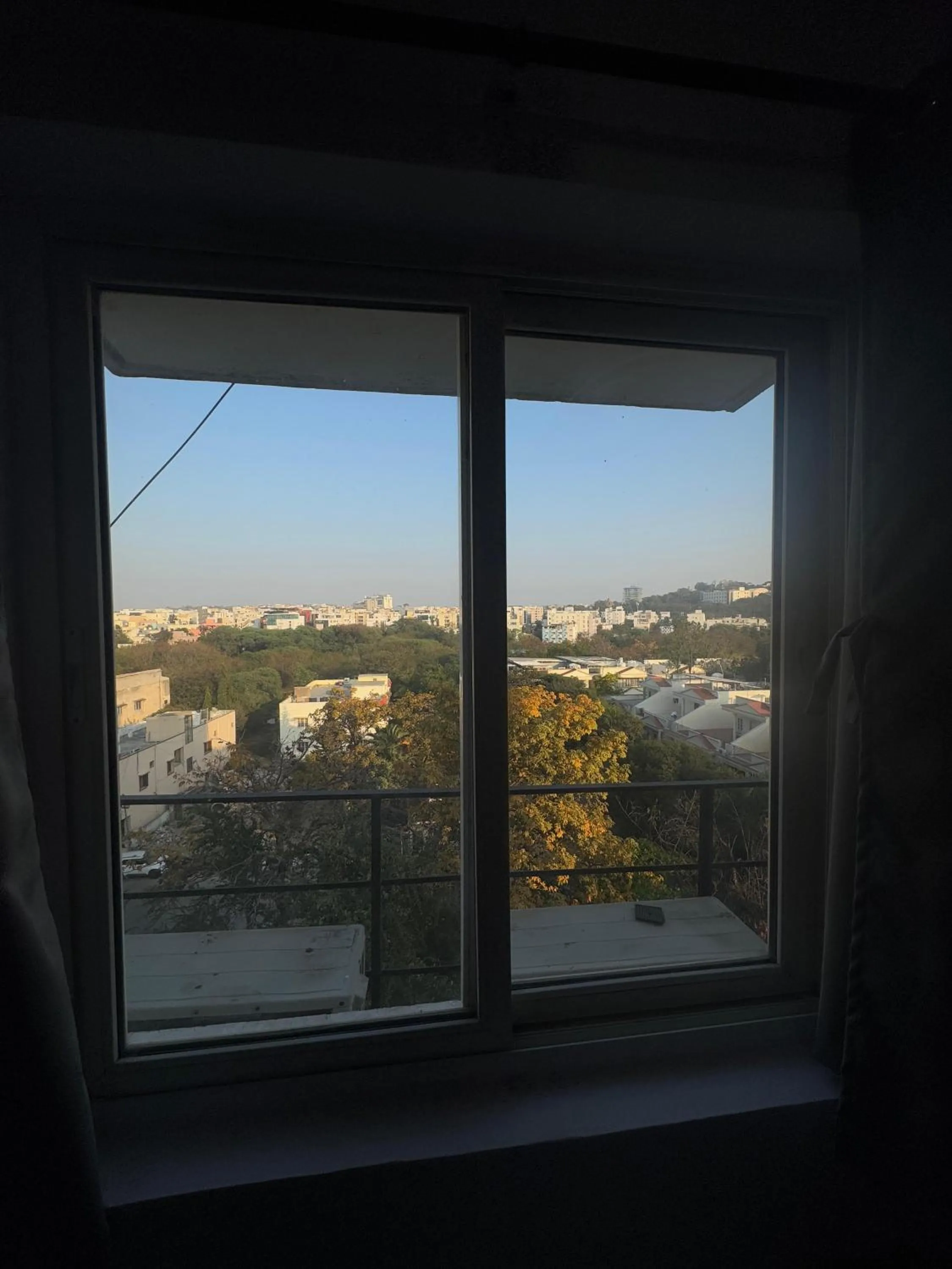 City view in La Riviera Suites