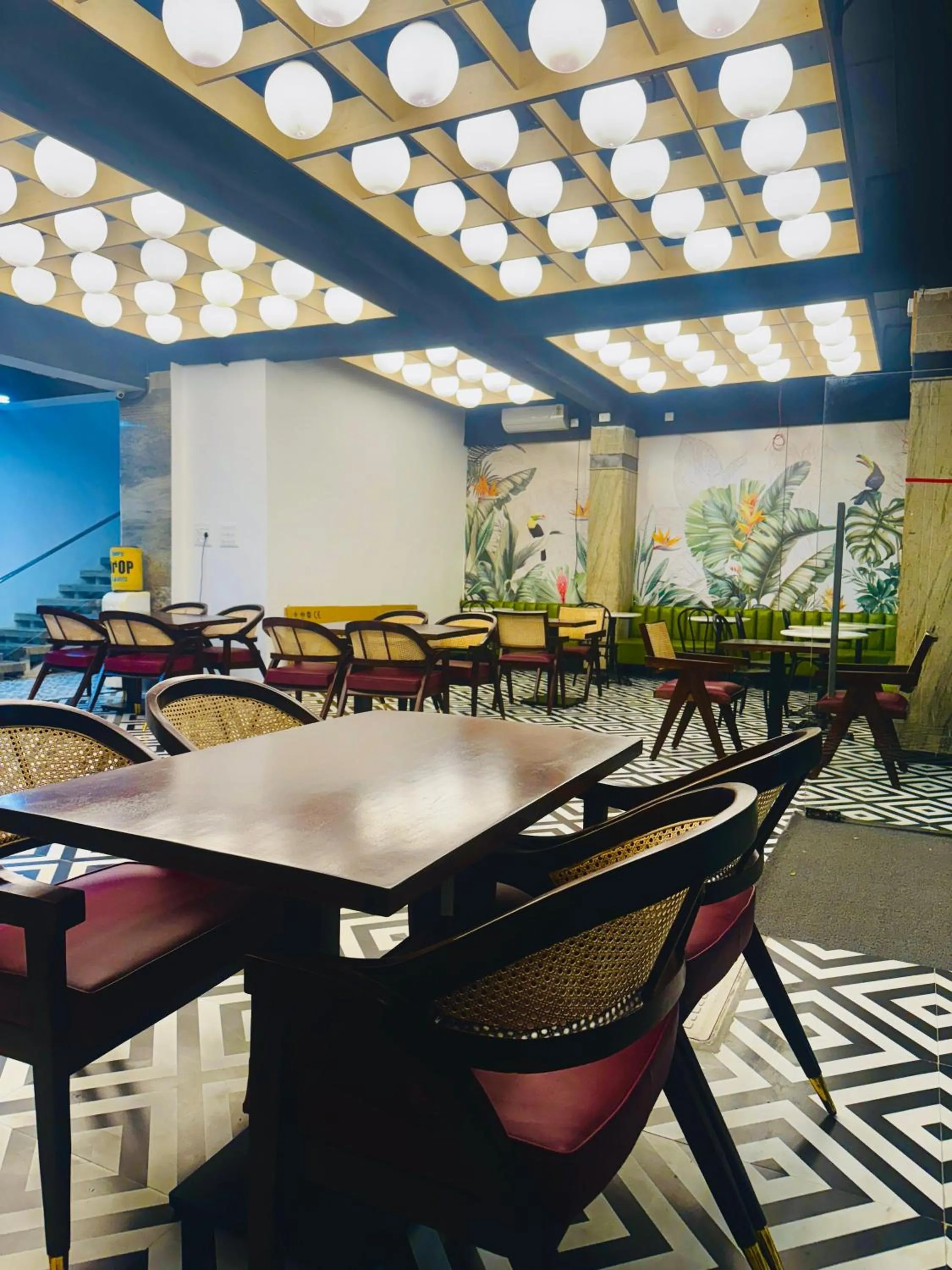 Dining area in La Riviera Suites