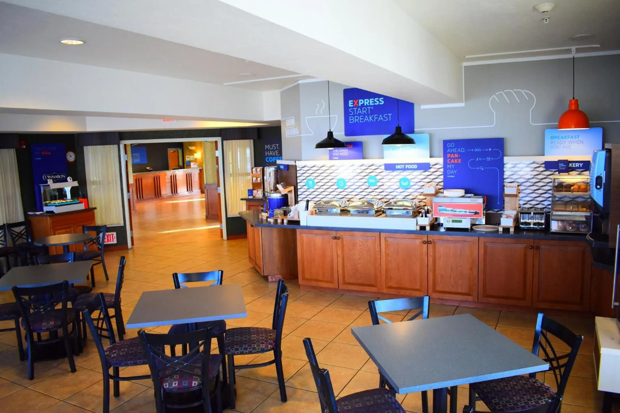 Breakfast in Holiday Inn Express Lewiston by IHG