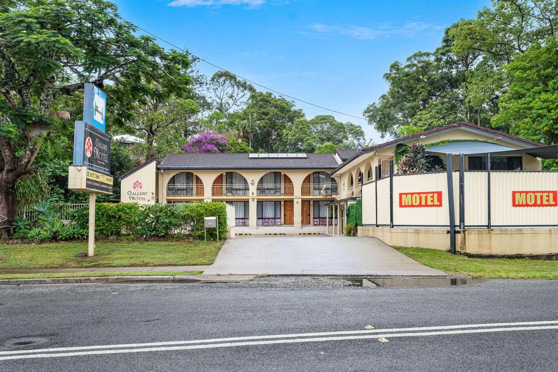 Property building in Gallery Motel