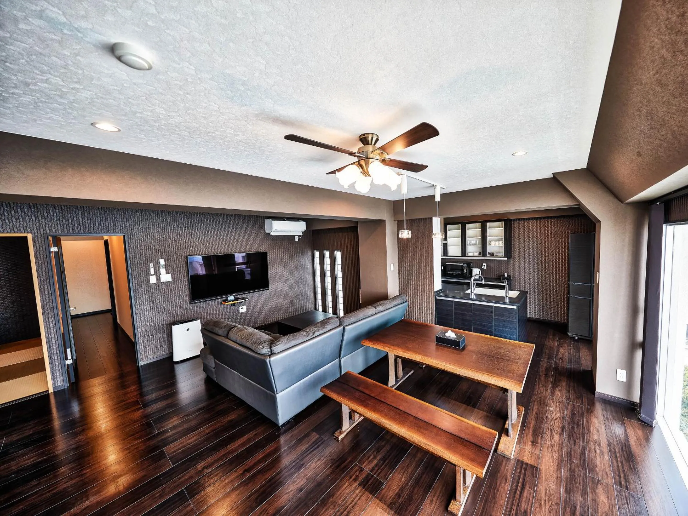 Living room in Terrace Resort Shintoshin