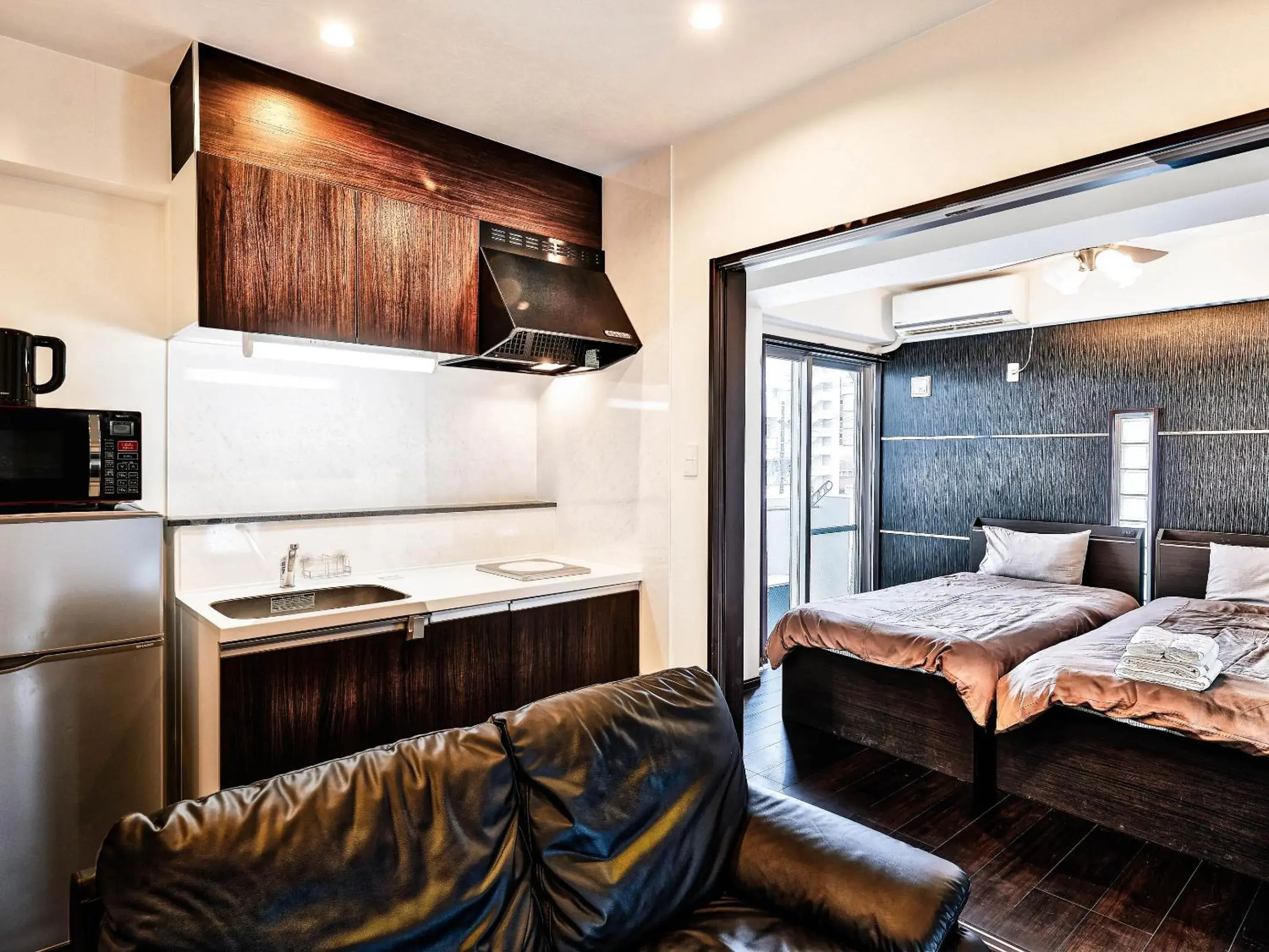 Twin Room - single occupancy in Terrace Resort Shintoshin Twin Room - single occupancy in Terrace Resort Shintoshin