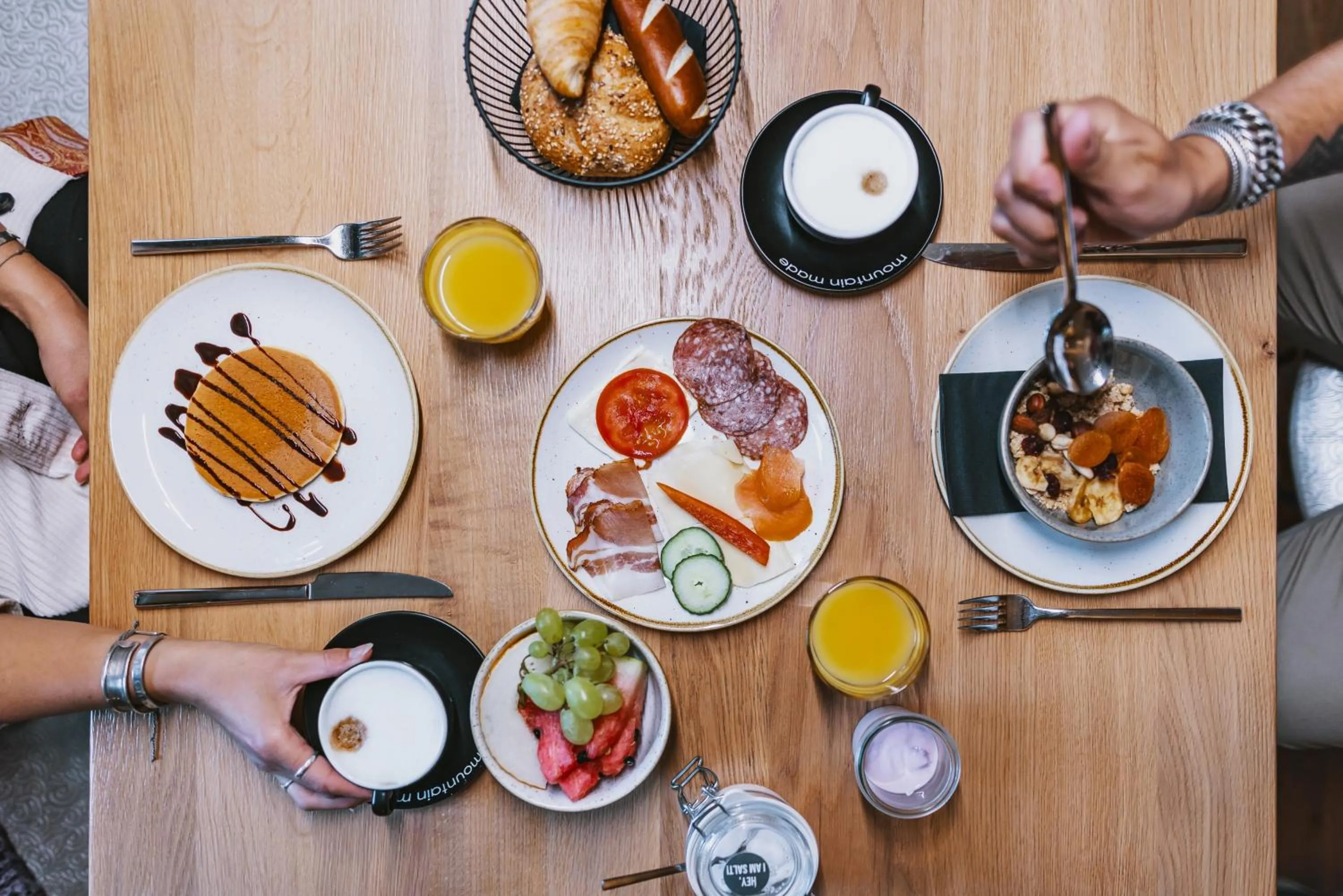 Breakfast in Hotel Flachauerhof