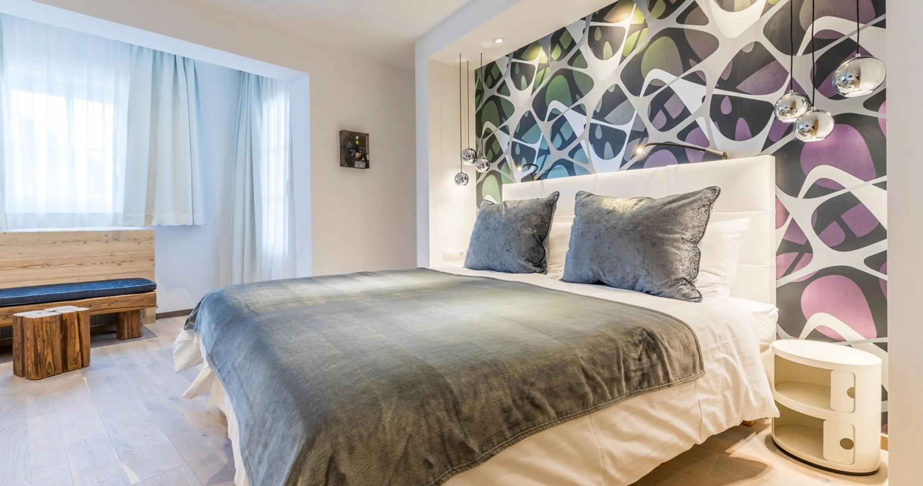 Bed in Hotel Flachauerhof