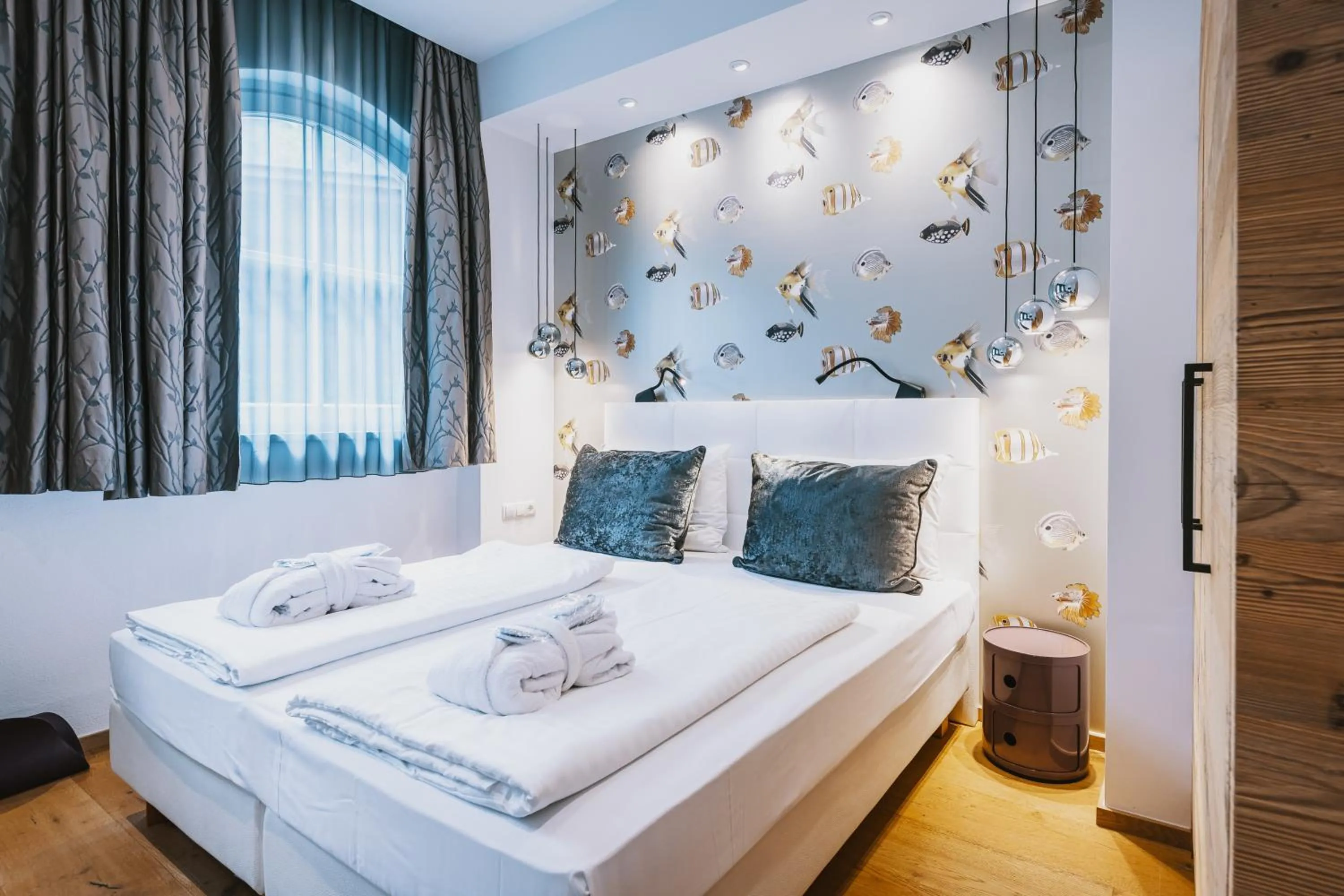 Bed in Hotel Flachauerhof