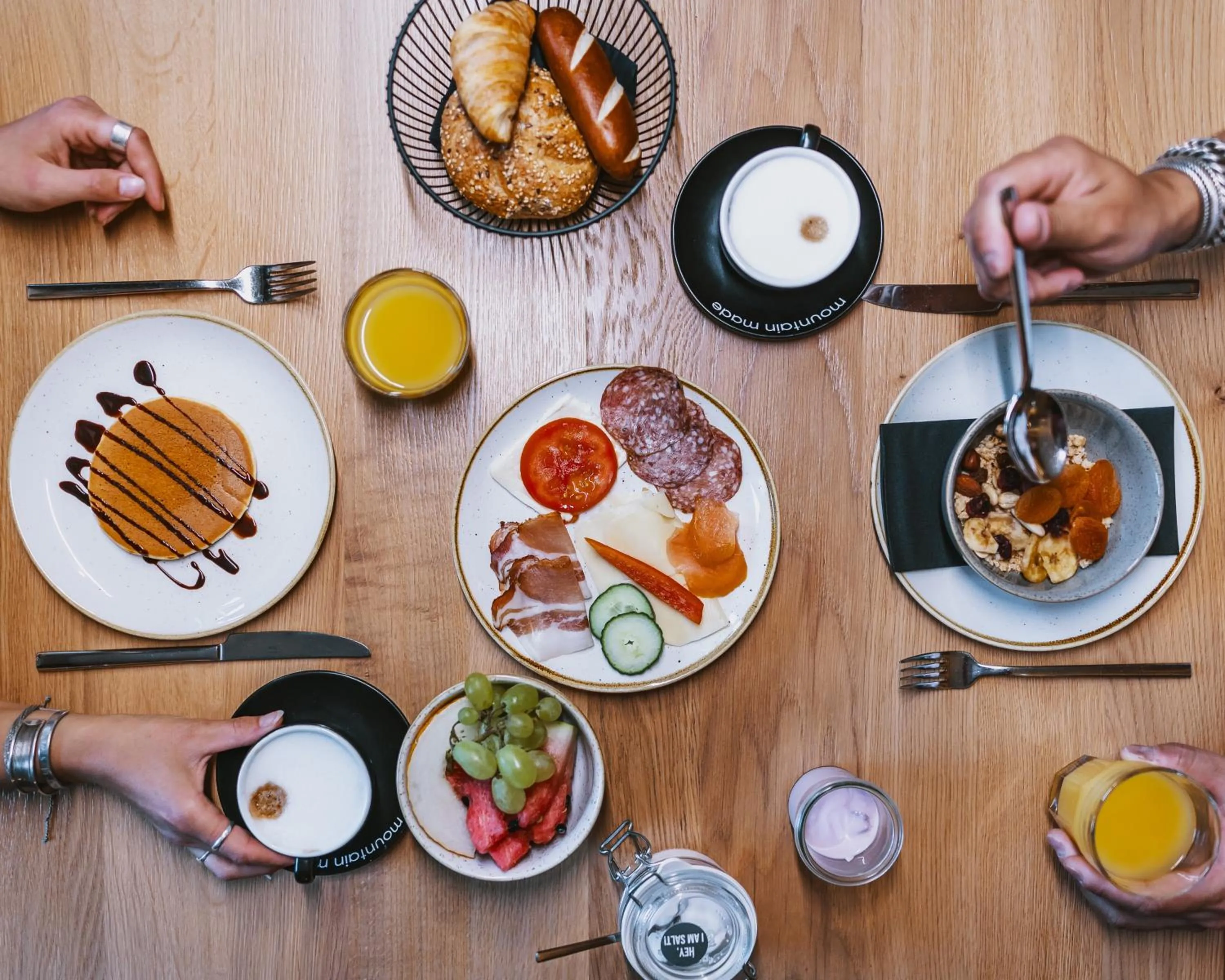 Breakfast in Hotel Flachauerhof