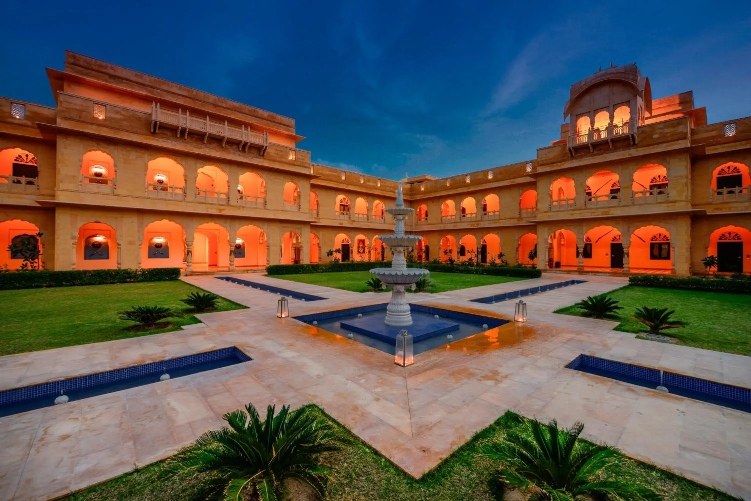 Property building in Hotel Jaisalkot Property building in Hotel Jaisalkot