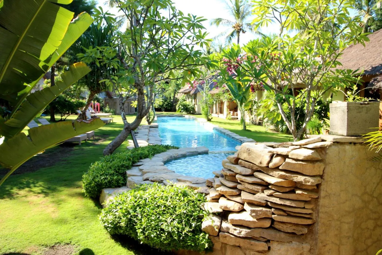 Pool view in Dolcemare Resort