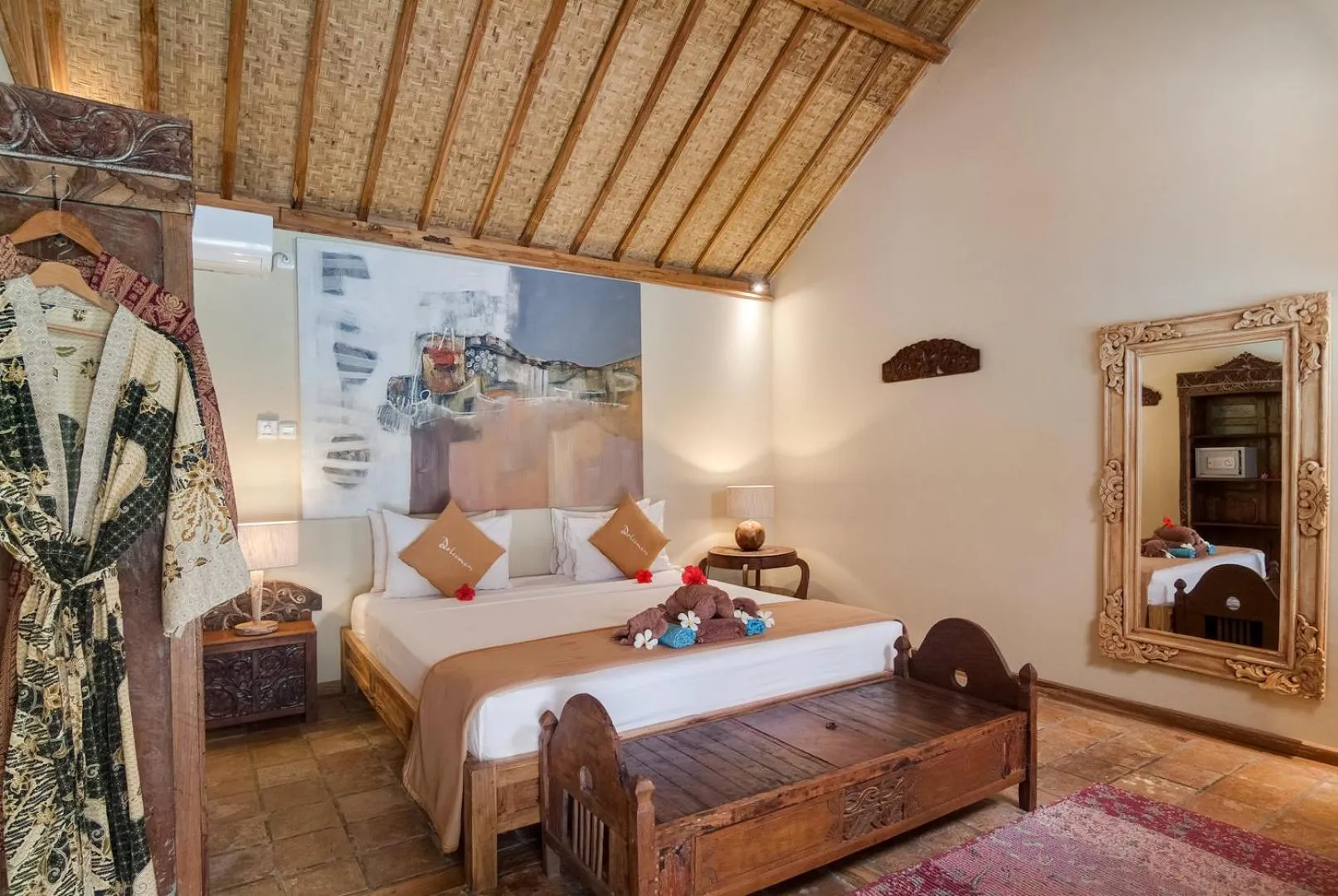 Bed in Dolcemare Resort