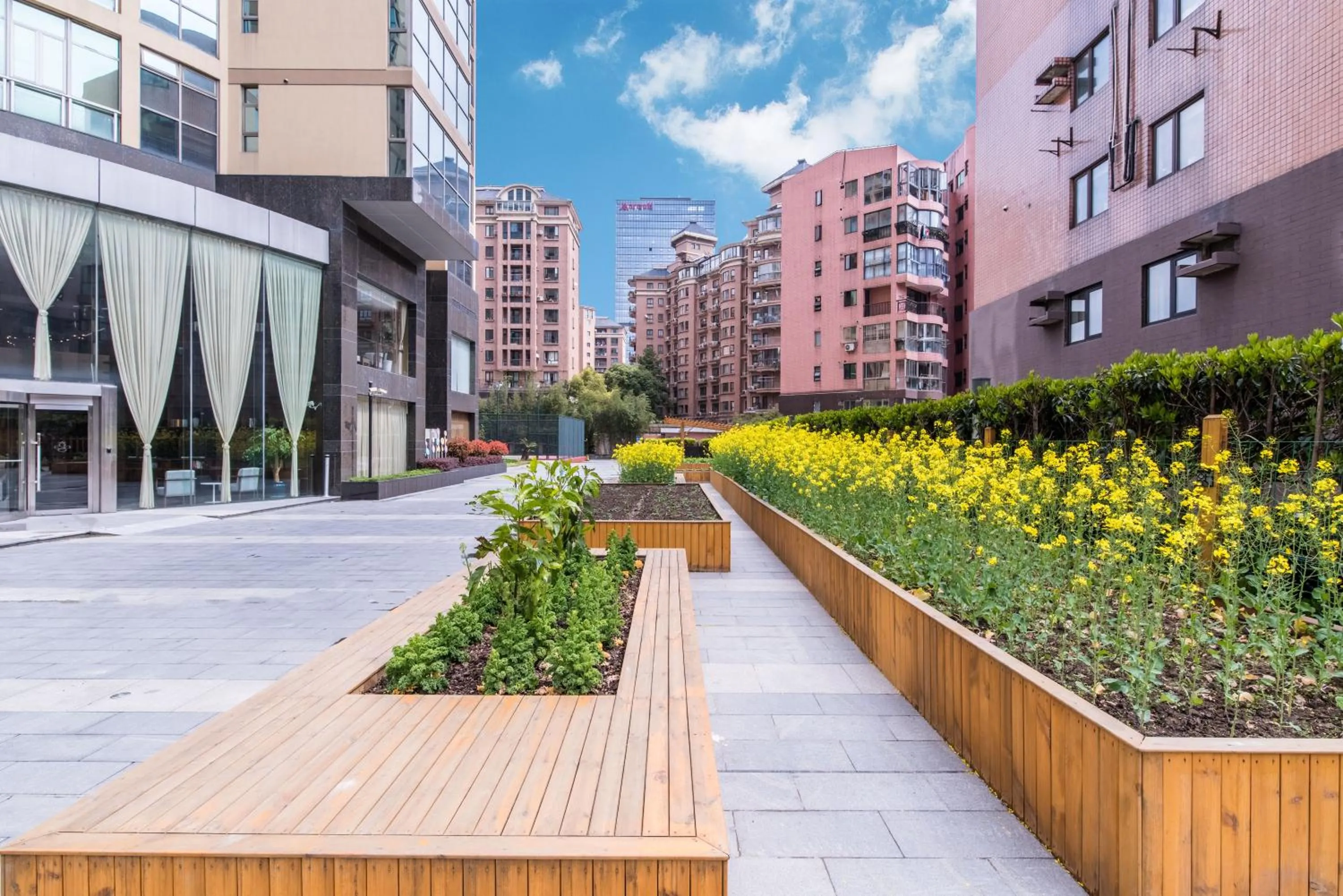 Property building in Green Court Residence Jinqiao Diamond Shanghai