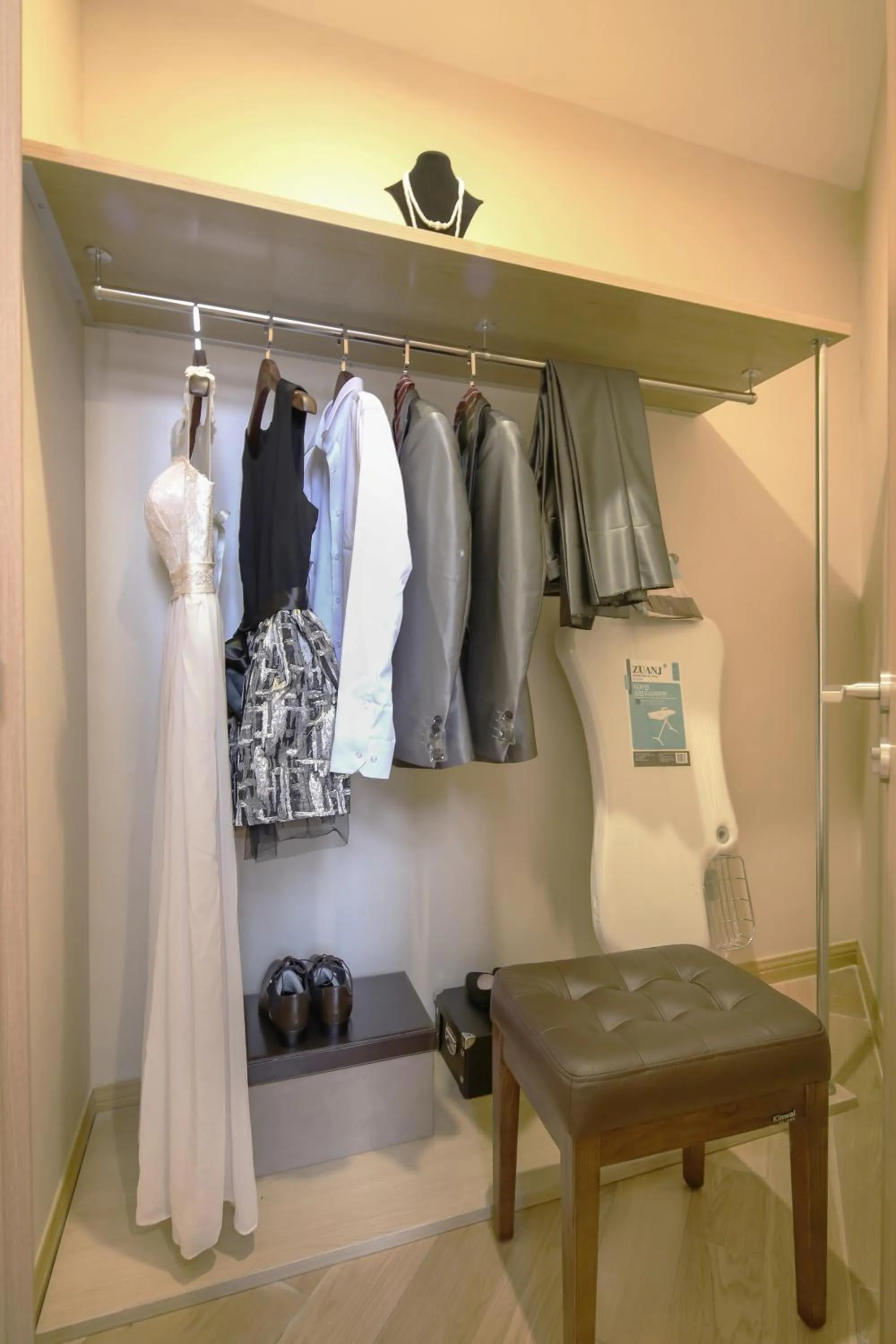 Bedroom in Green Court Residence Jinqiao Diamond Shanghai