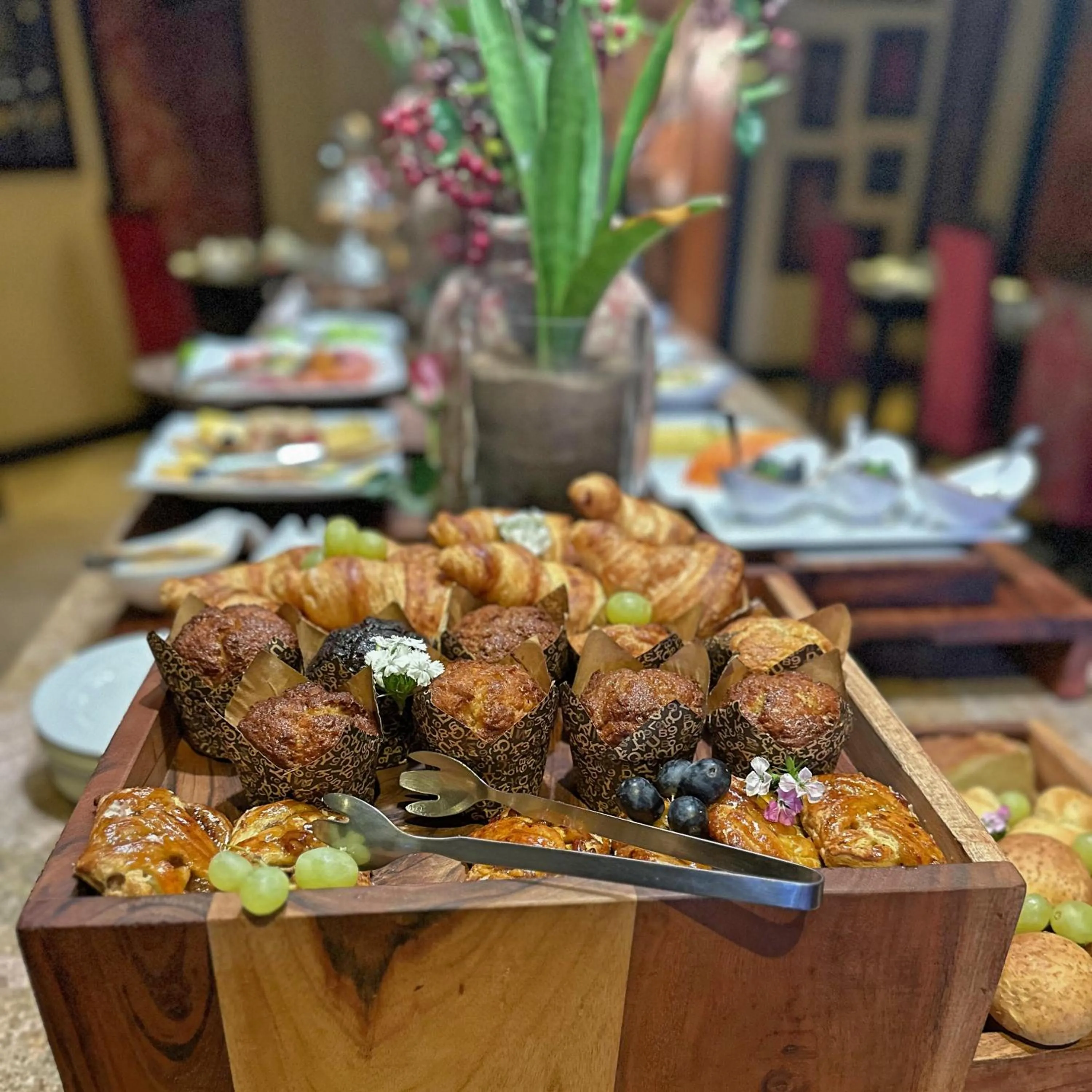 Buffet breakfast in Cycad Guest House