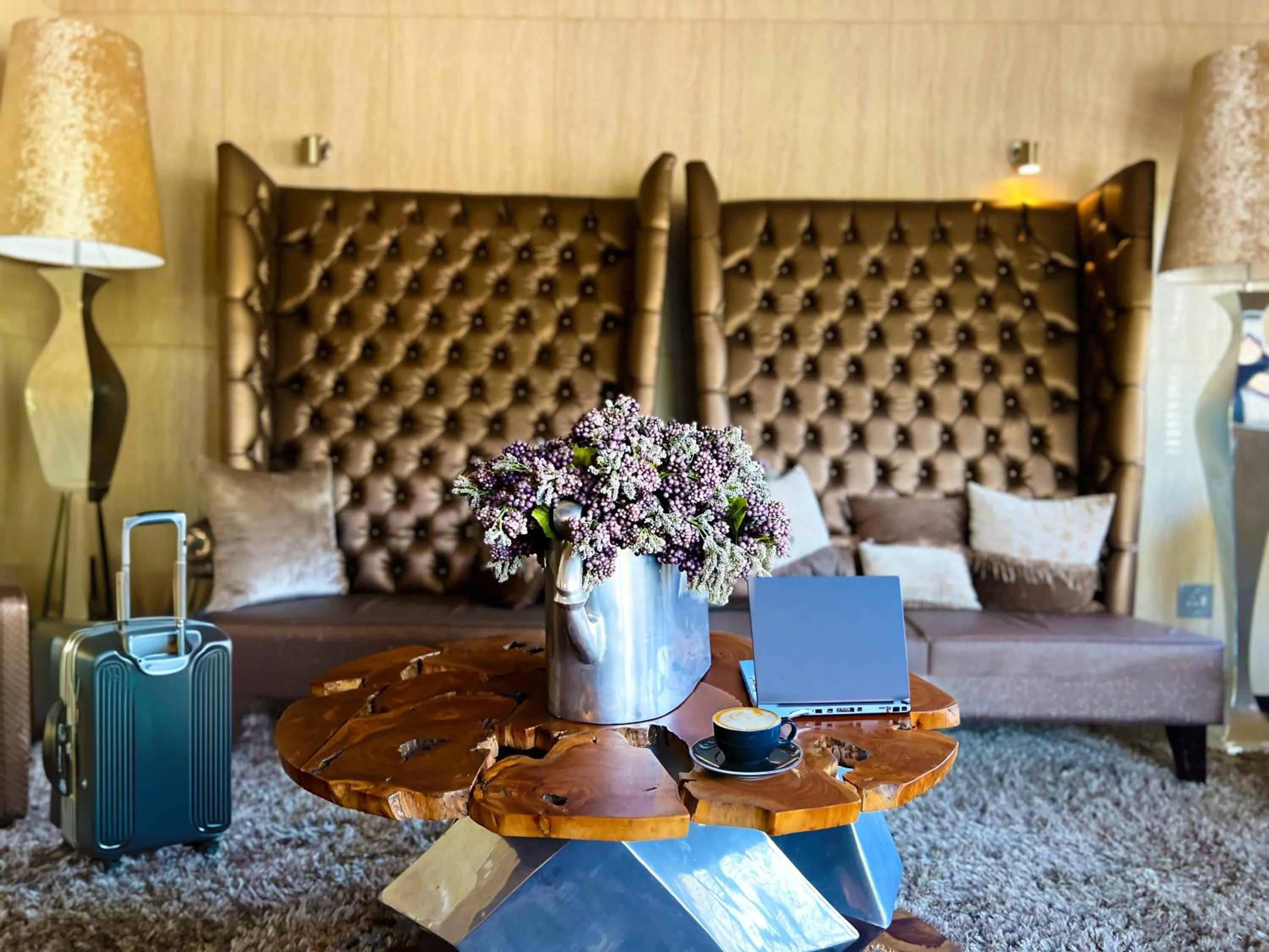 Seating area in Cycad Guest House