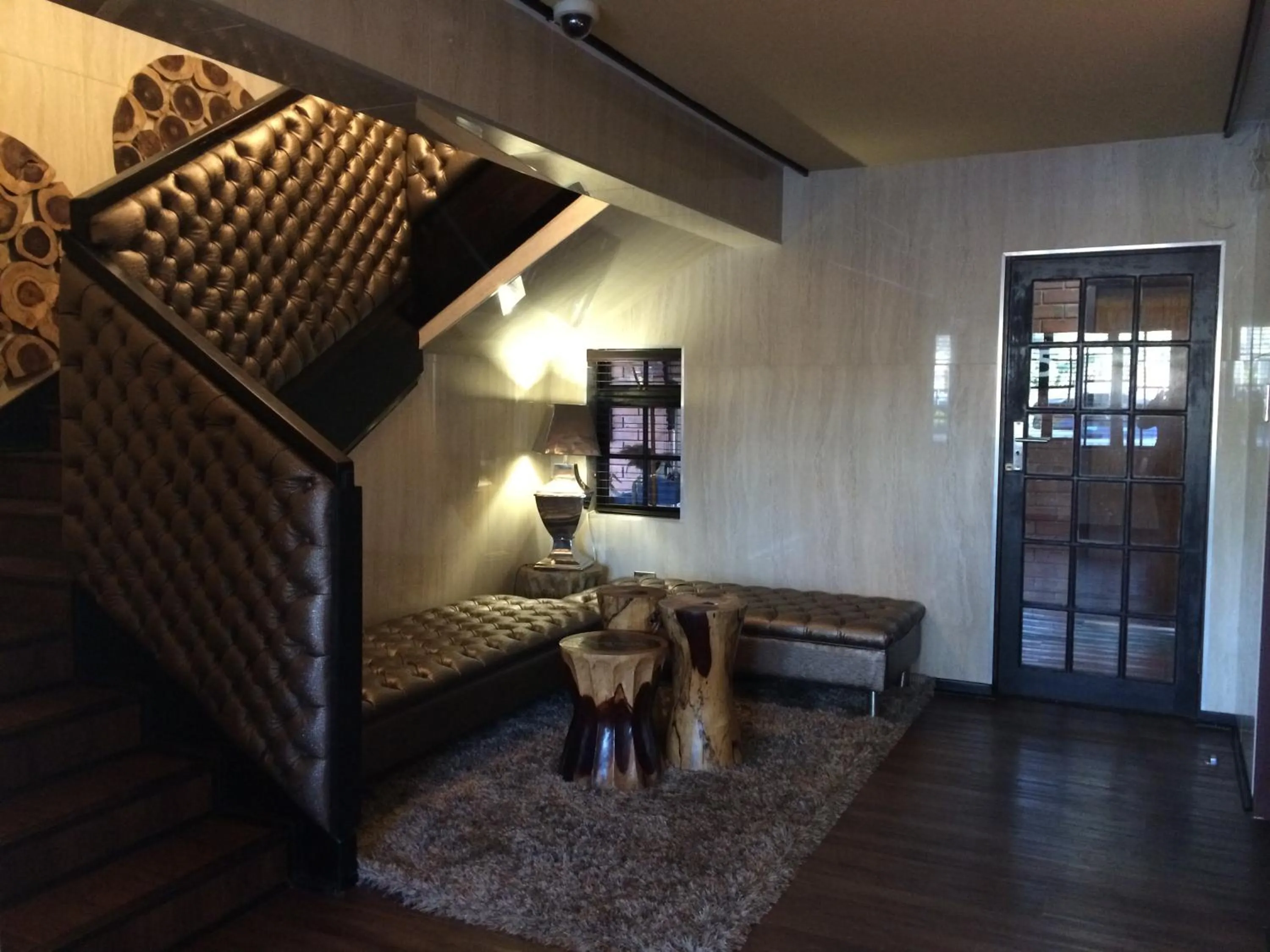 Communal lounge/ TV room, Bed in Cycad Guest House