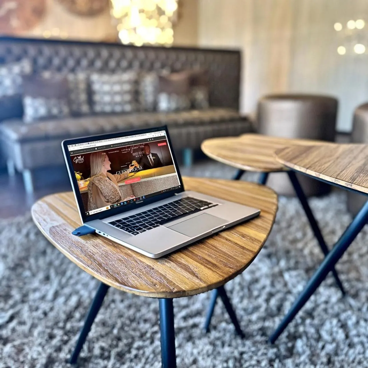 Seating area in Cycad Guest House