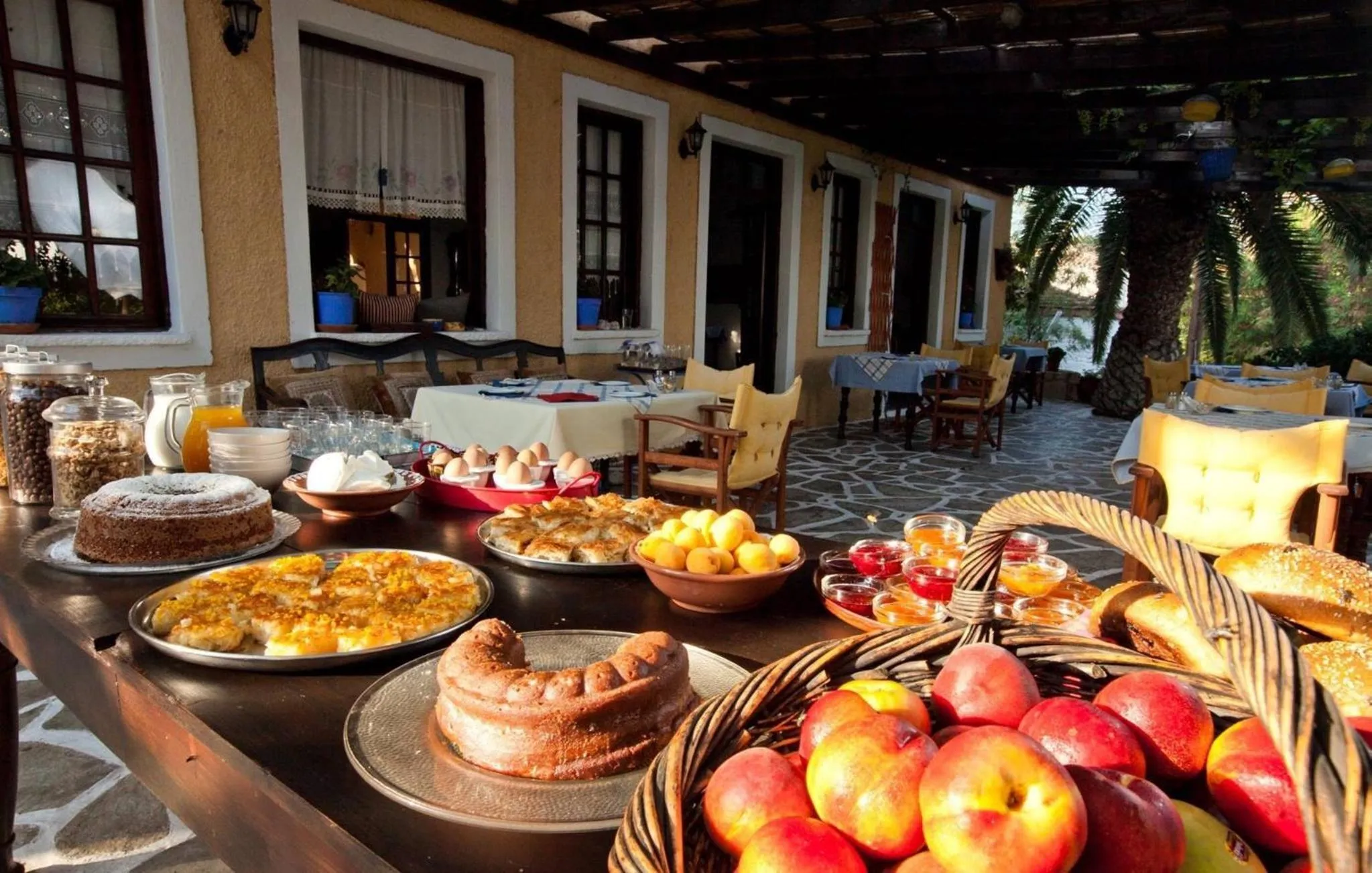 Patio in Vagia Traditional, Aegina Island