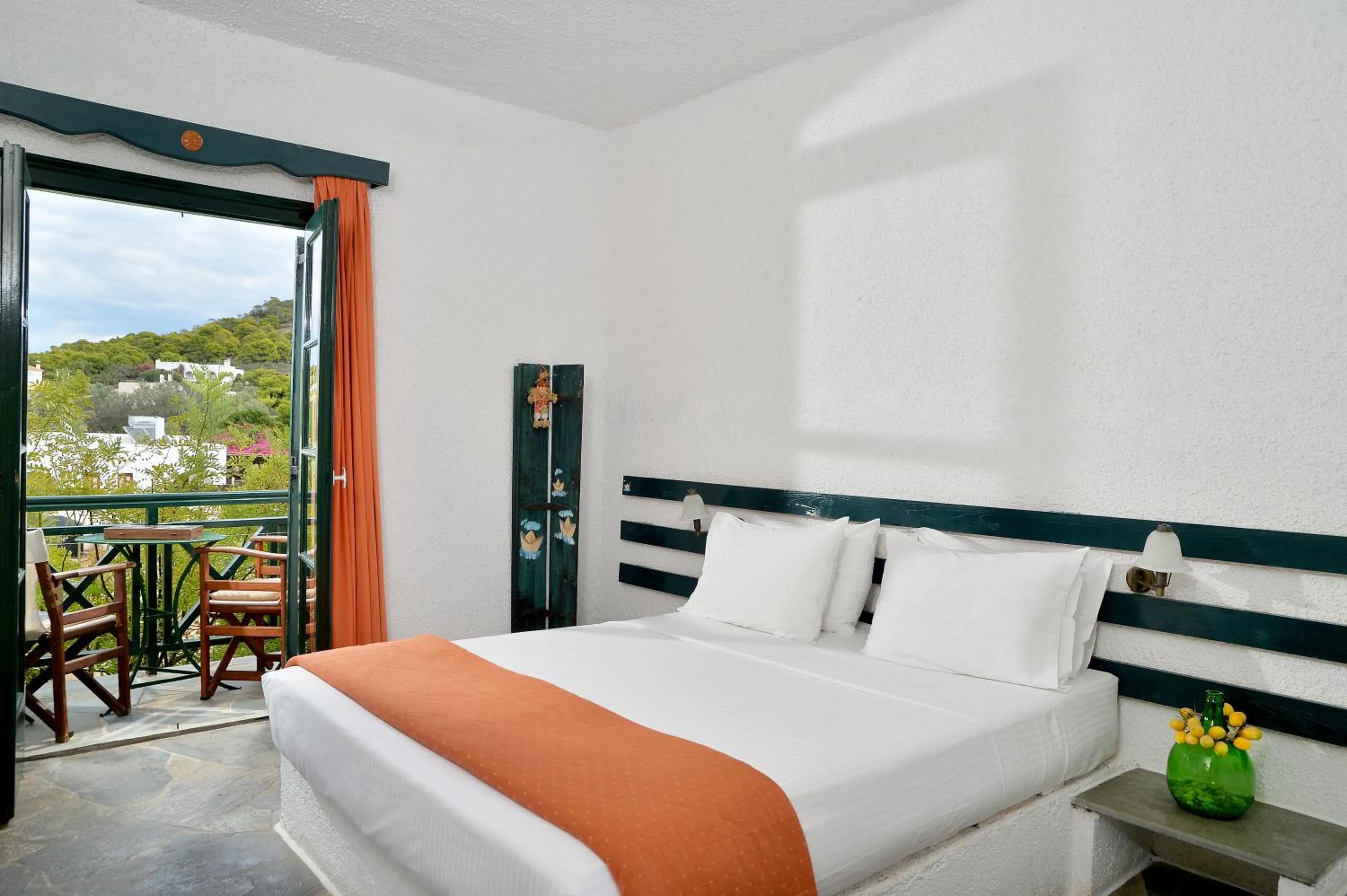 Bed in Vagia Traditional, Aegina Island