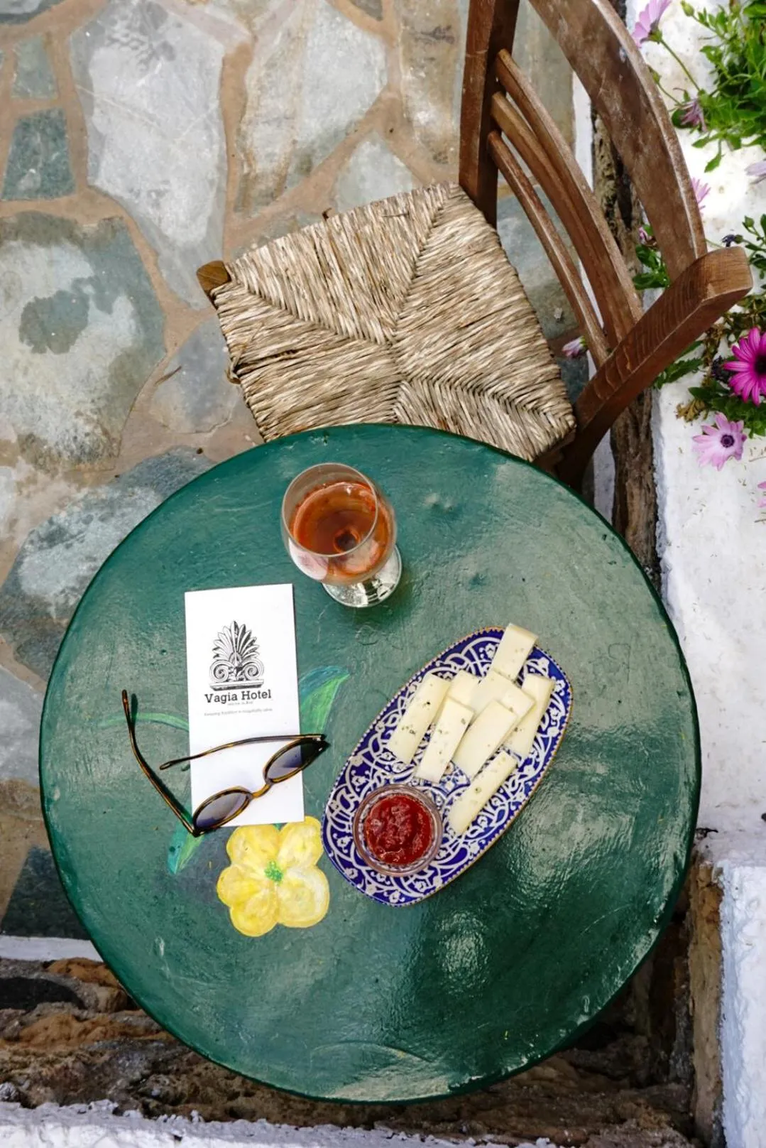 Food and drinks in Vagia Traditional, Aegina Island