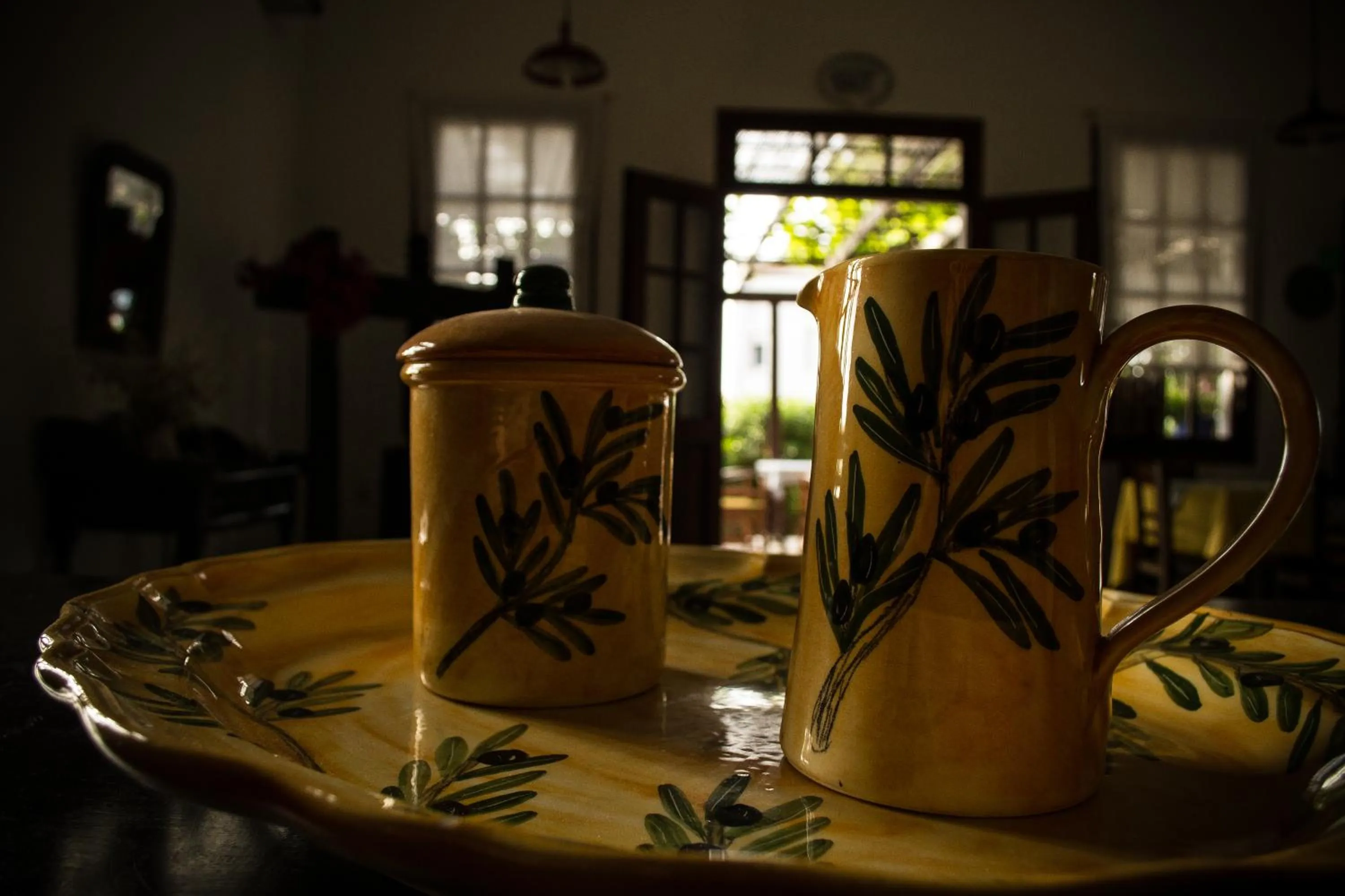 Decorative detail in Vagia Traditional, Aegina Island