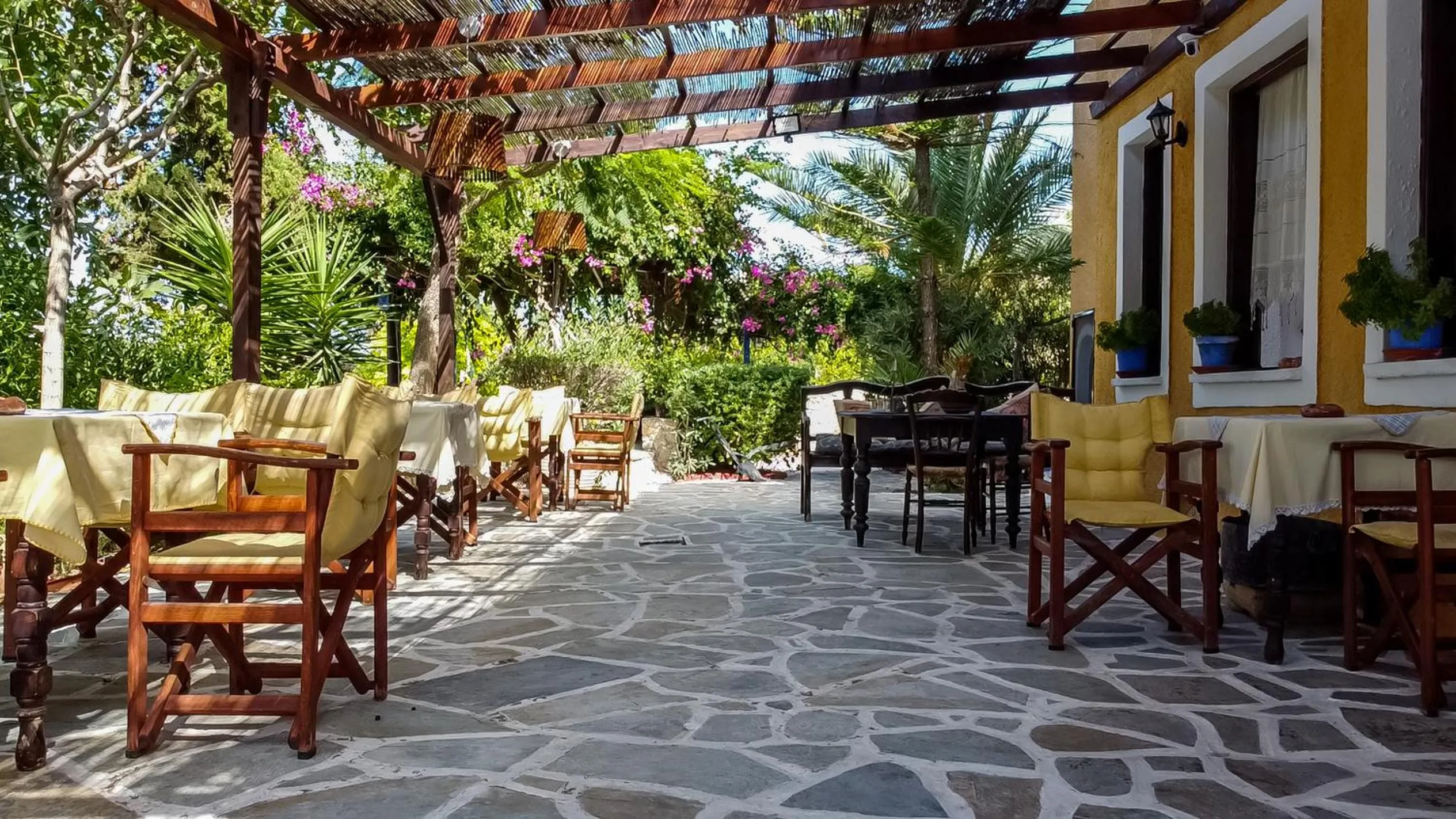 Patio in Vagia Traditional, Aegina Island