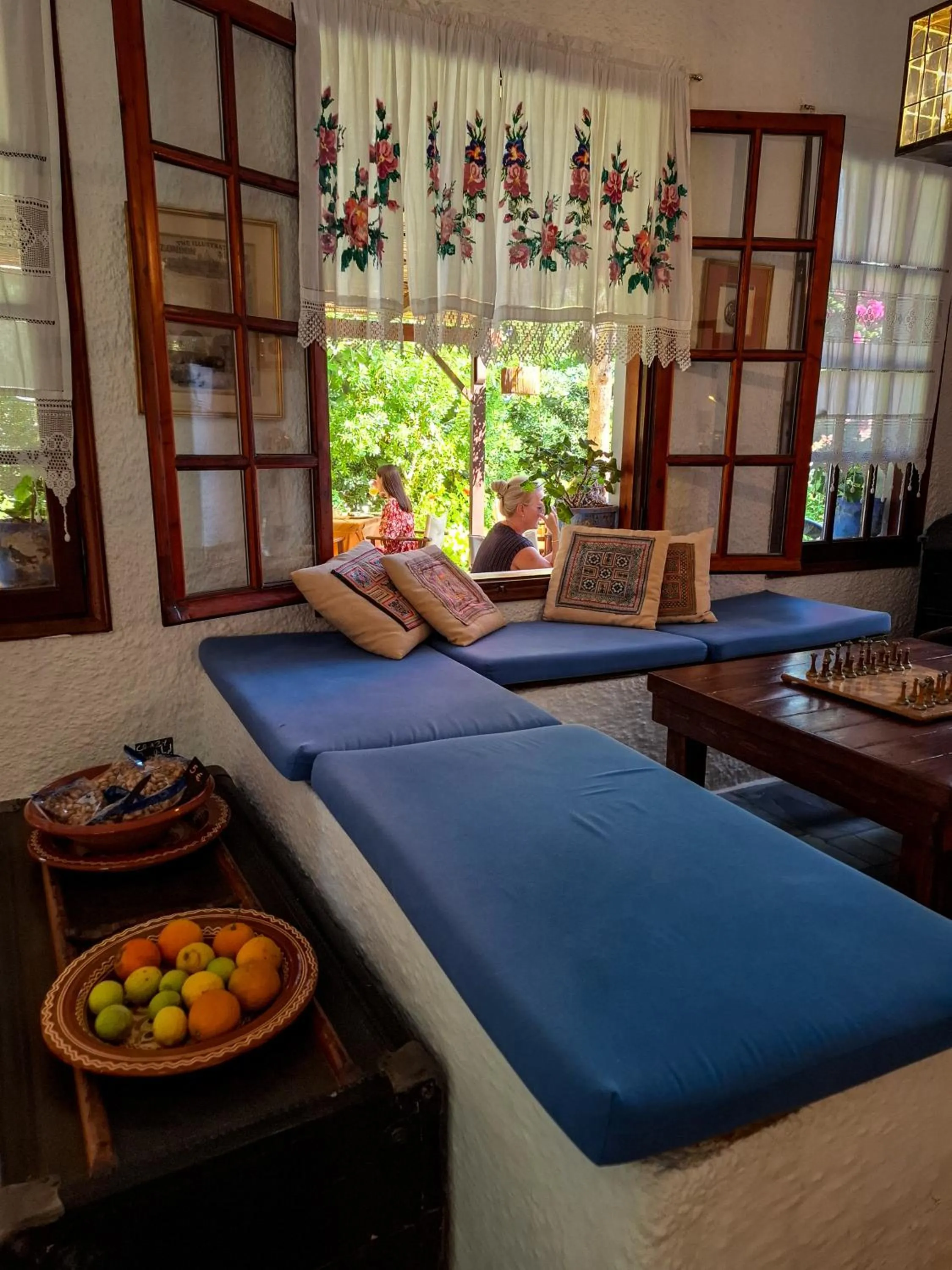 Living room in Vagia Traditional, Aegina Island