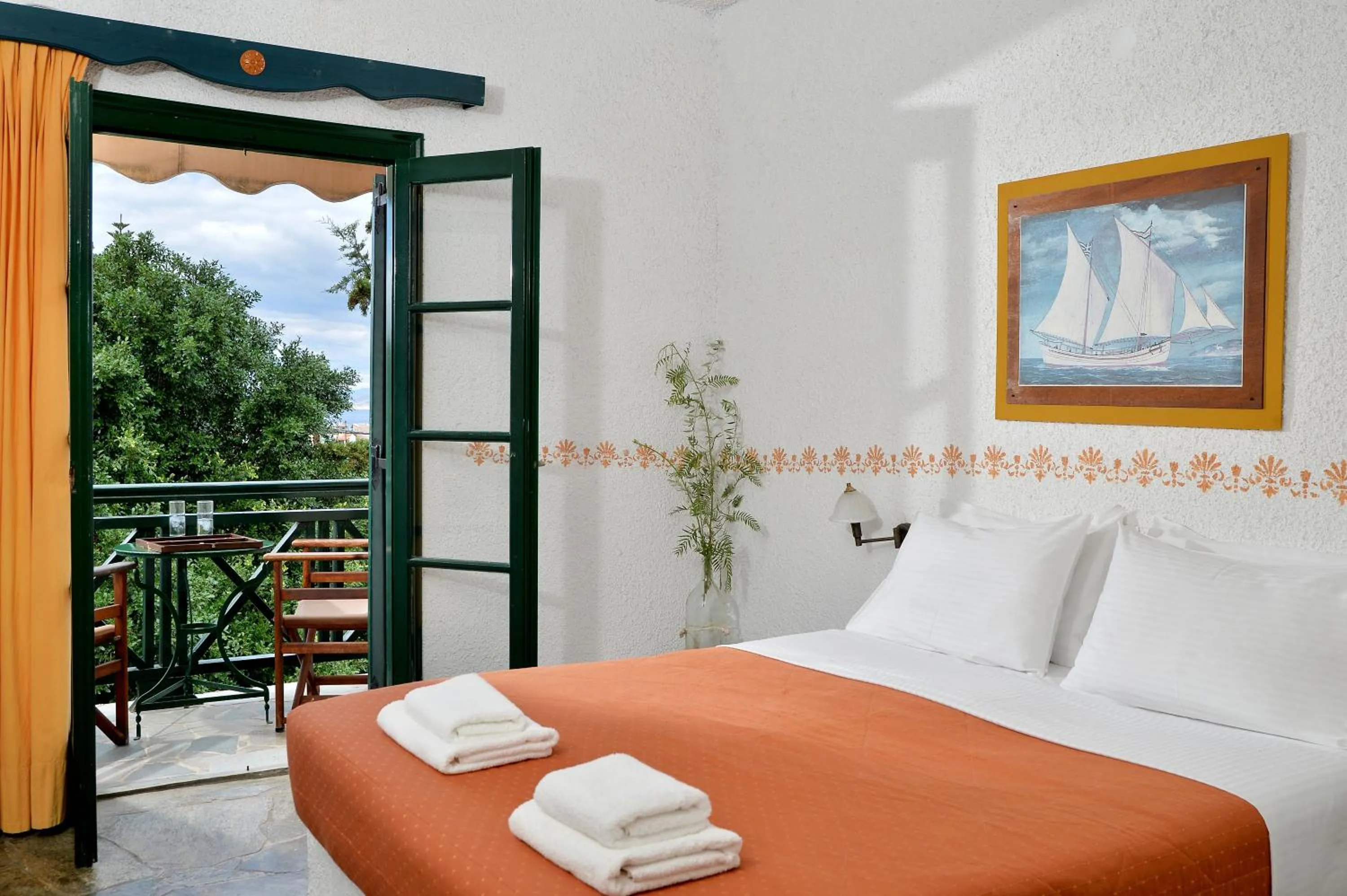 Bed in Vagia Traditional, Aegina Island
