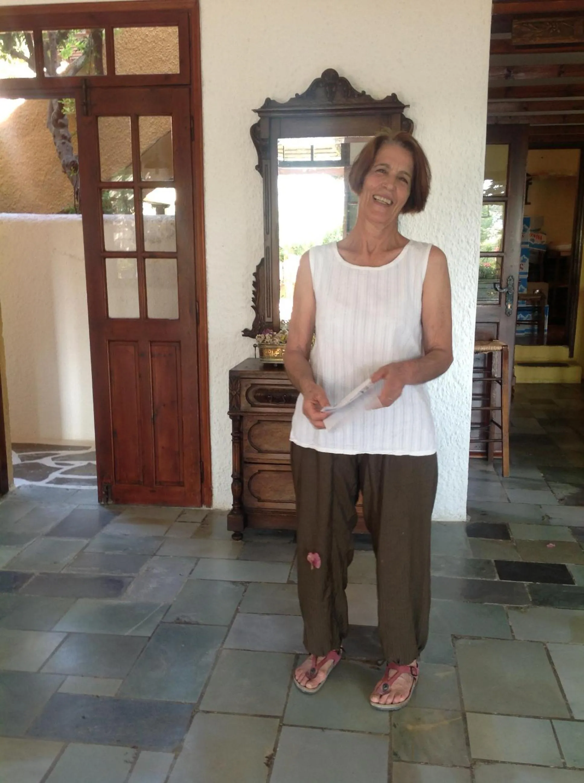 Family in Vagia Traditional, Aegina Island