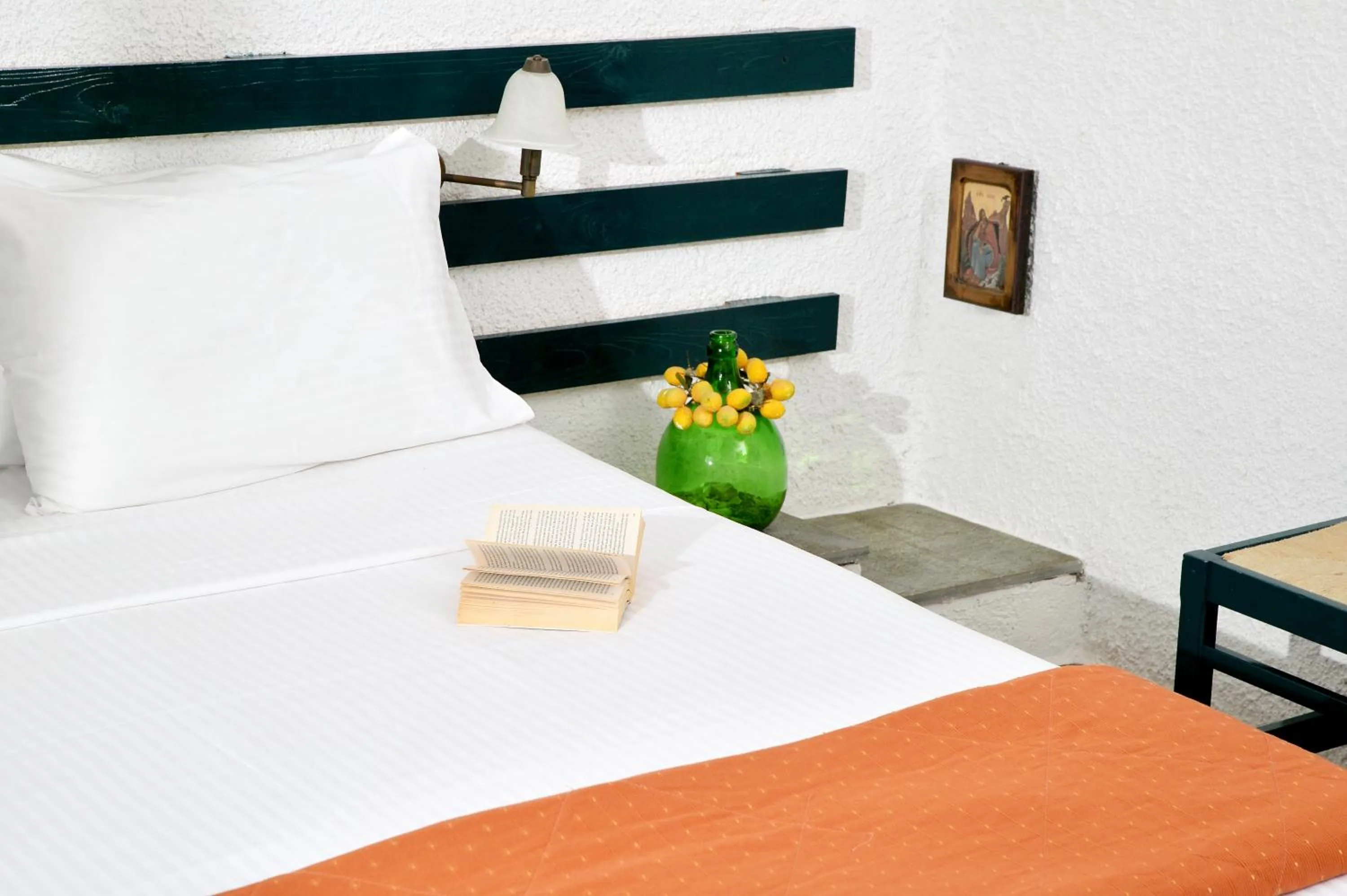 Bed in Vagia Traditional, Aegina Island