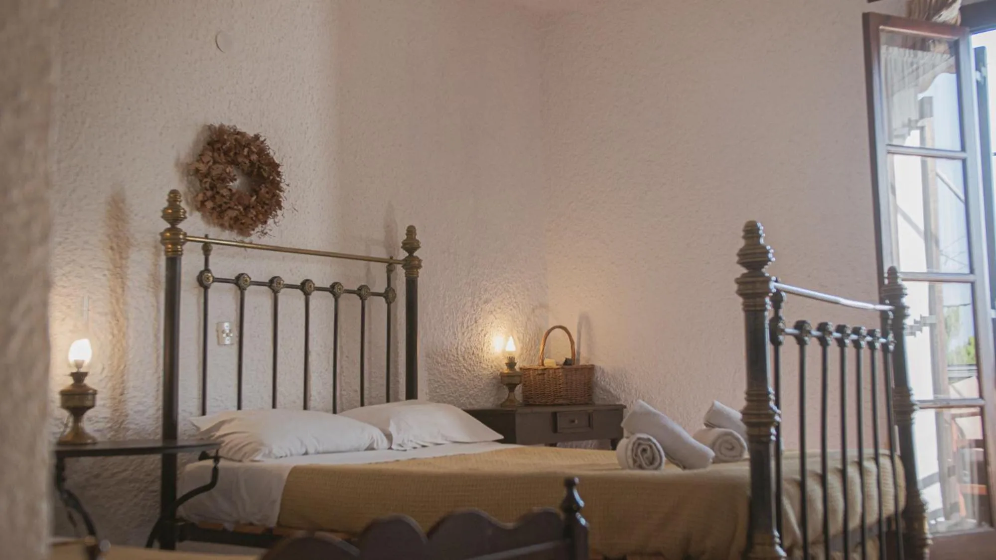 Bed in Vagia Traditional, Aegina Island