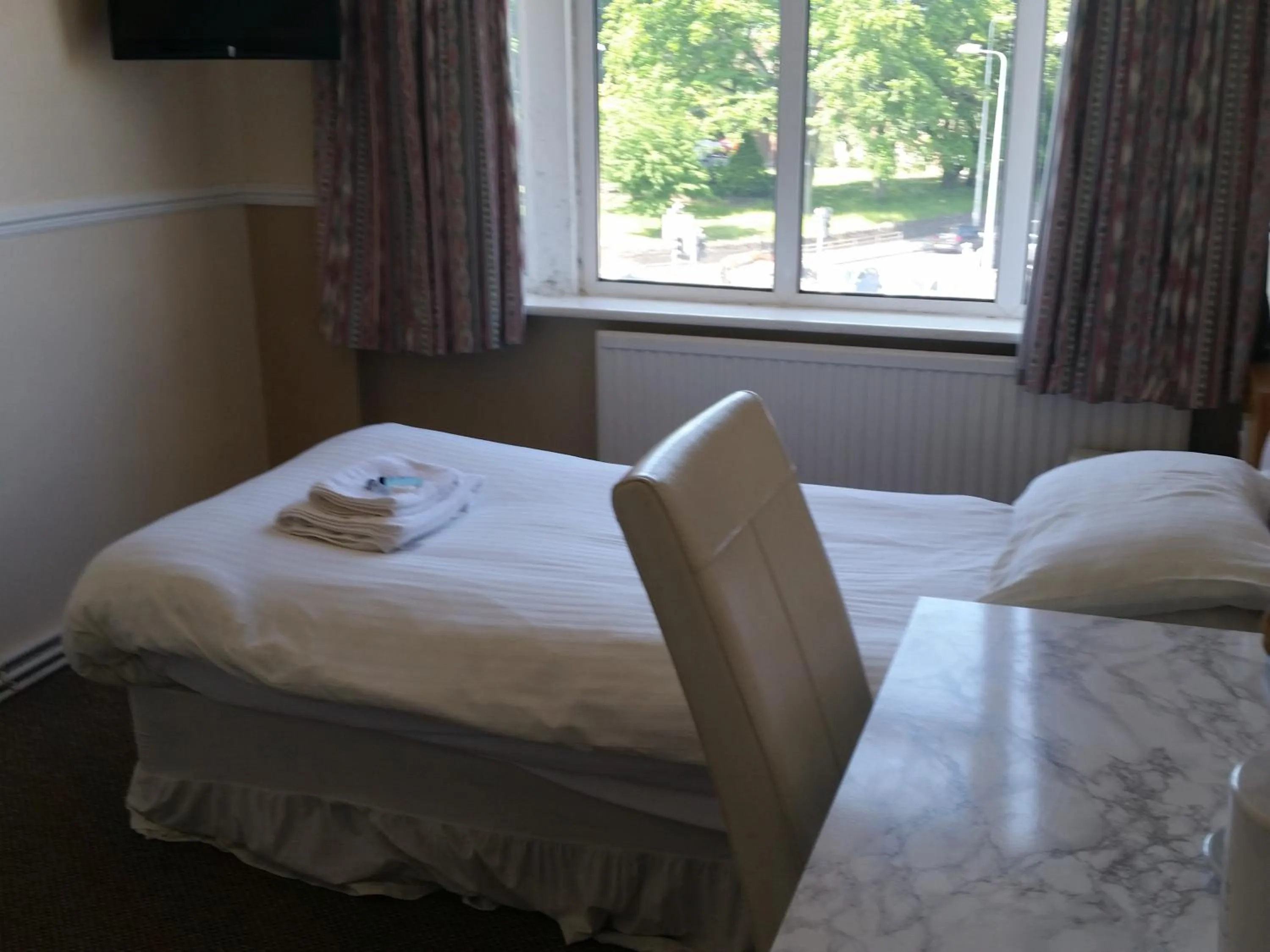 Bed in The Bridge Hotel