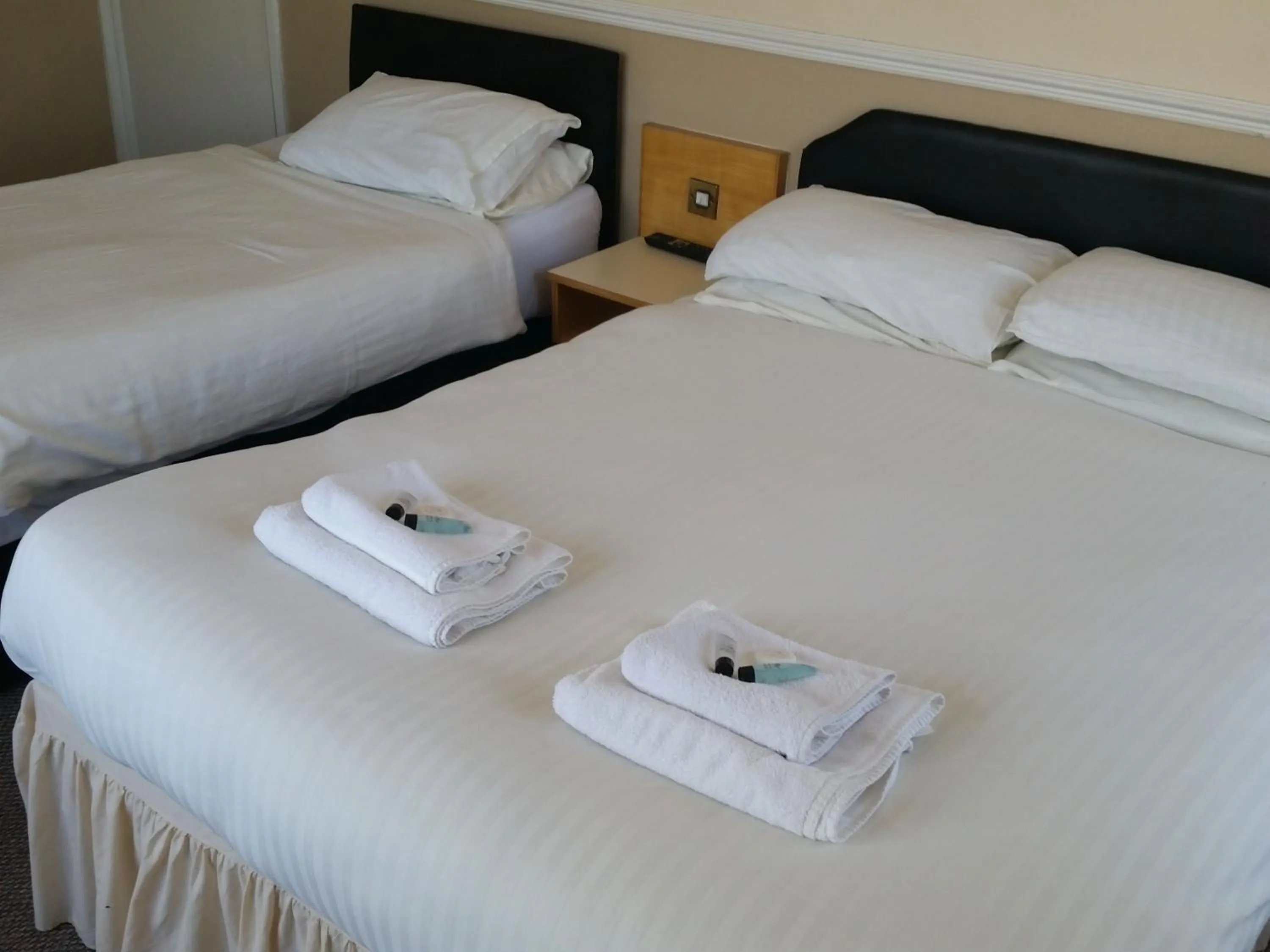 Bed in The Bridge Hotel