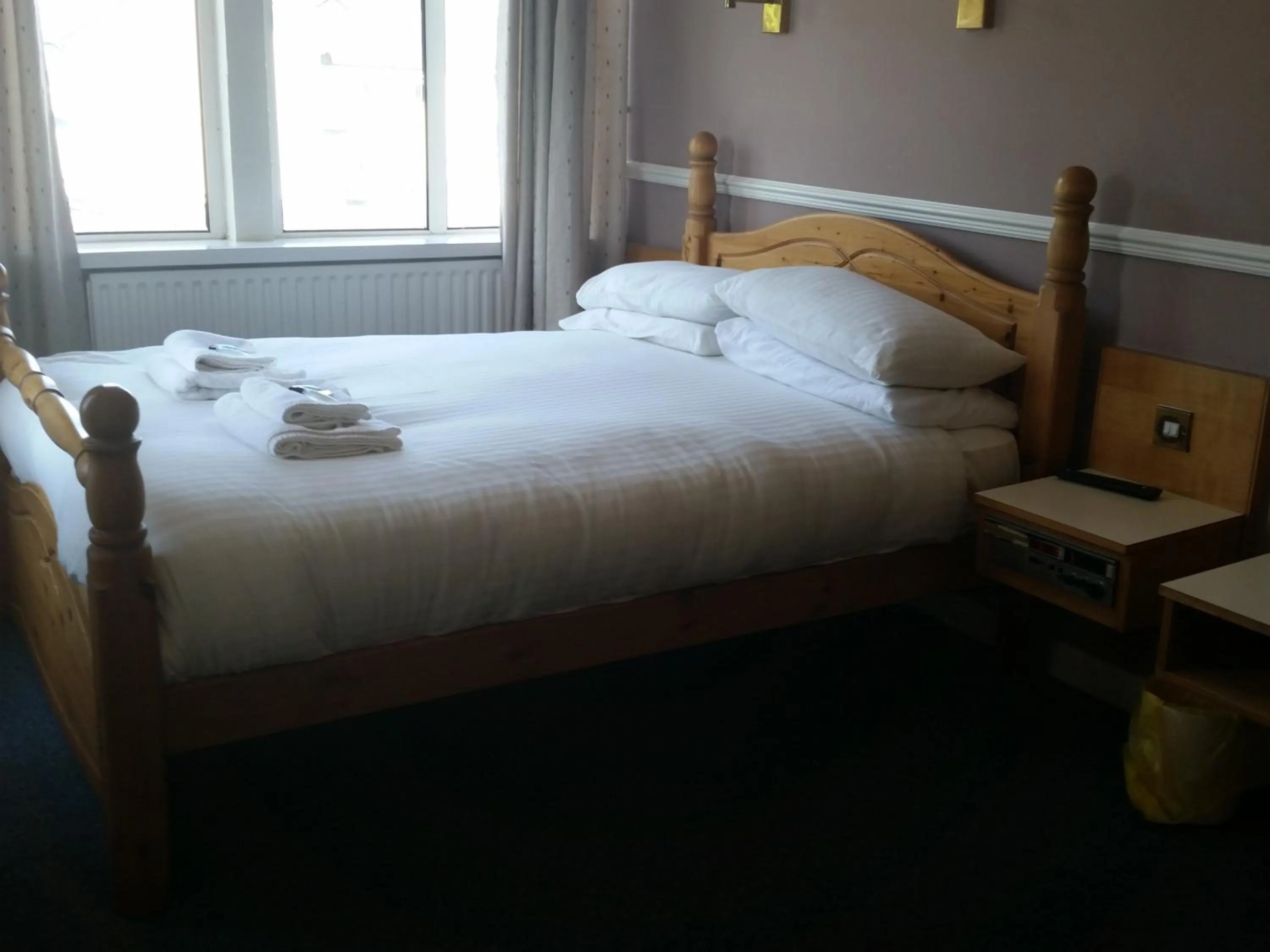 Bed in The Bridge Hotel