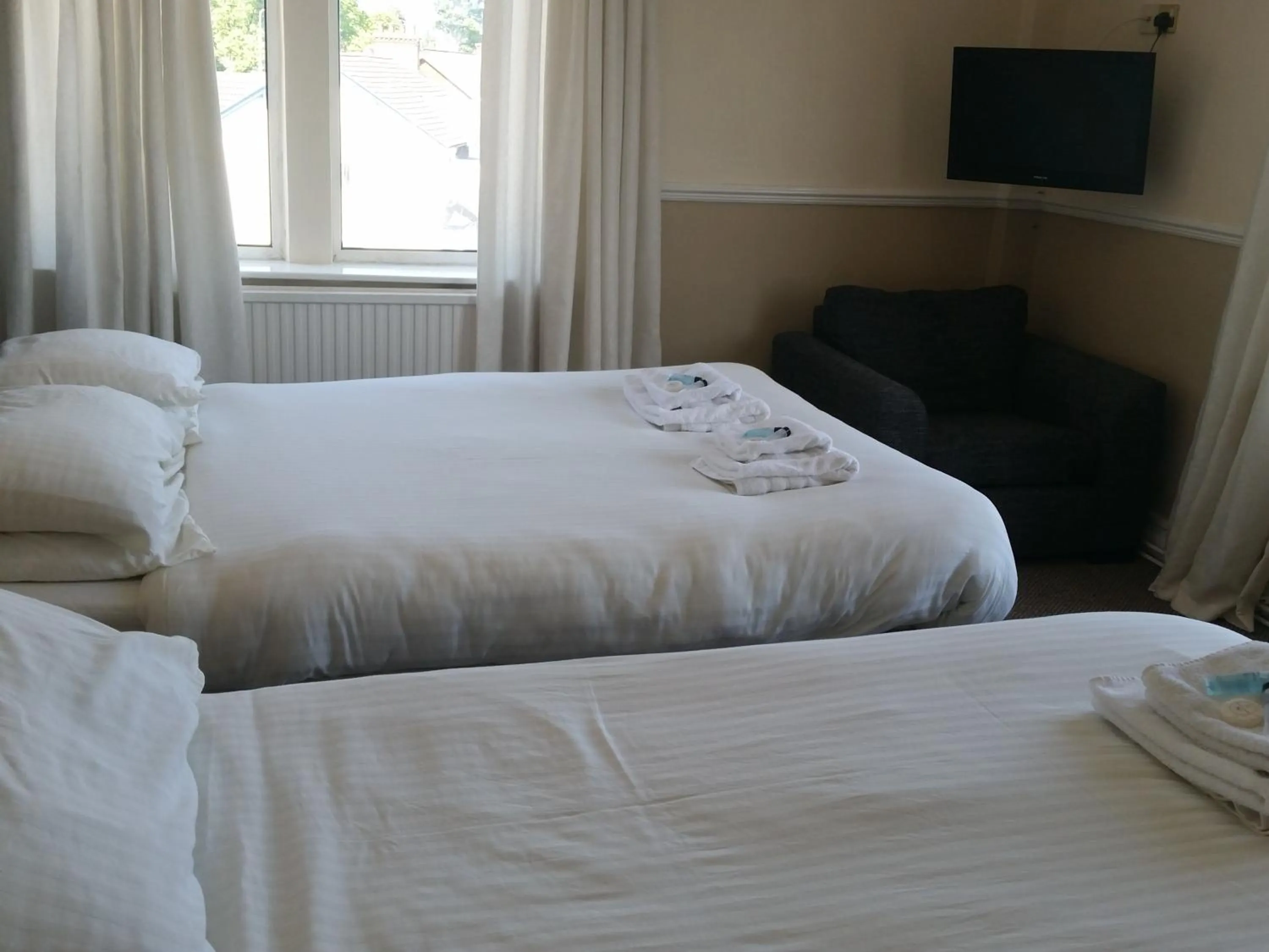 Bed in The Bridge Hotel