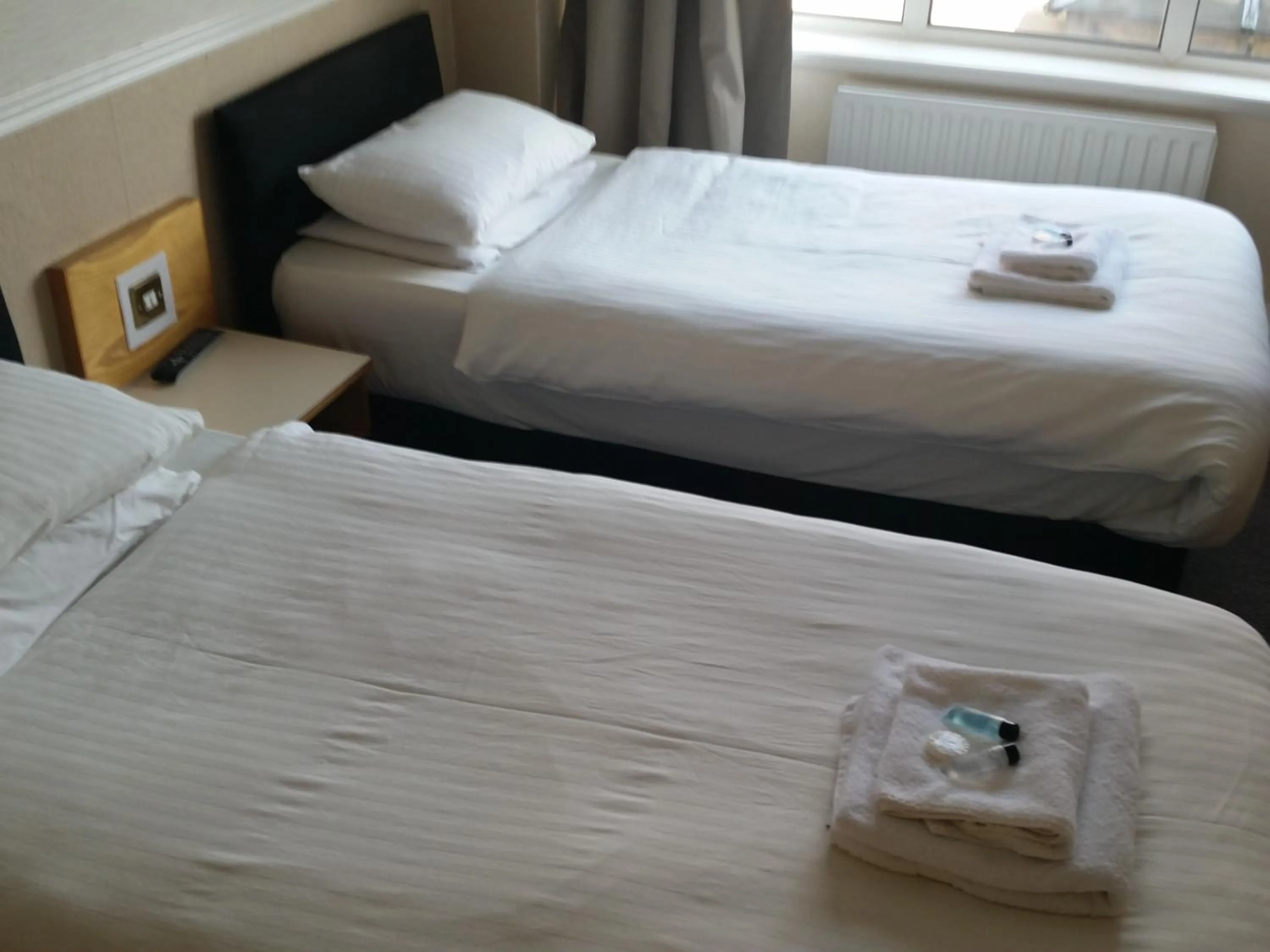 Bed in The Bridge Hotel