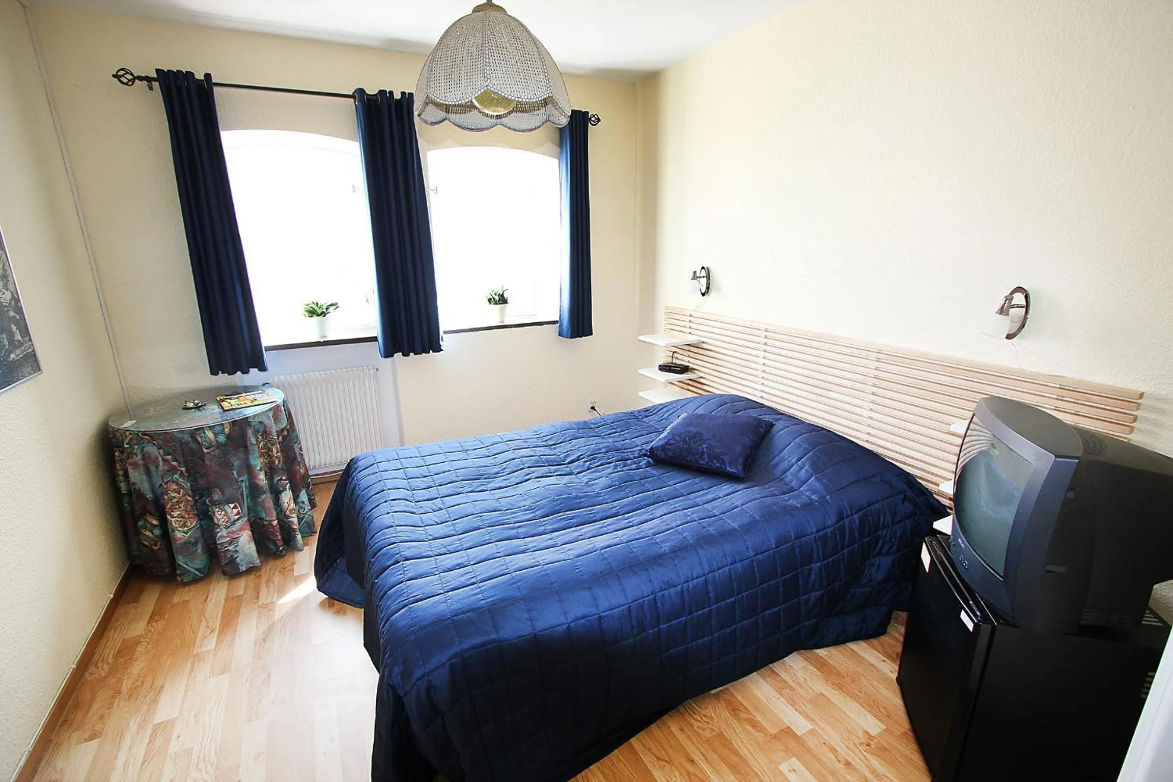 Bed in Hotel Chaplin