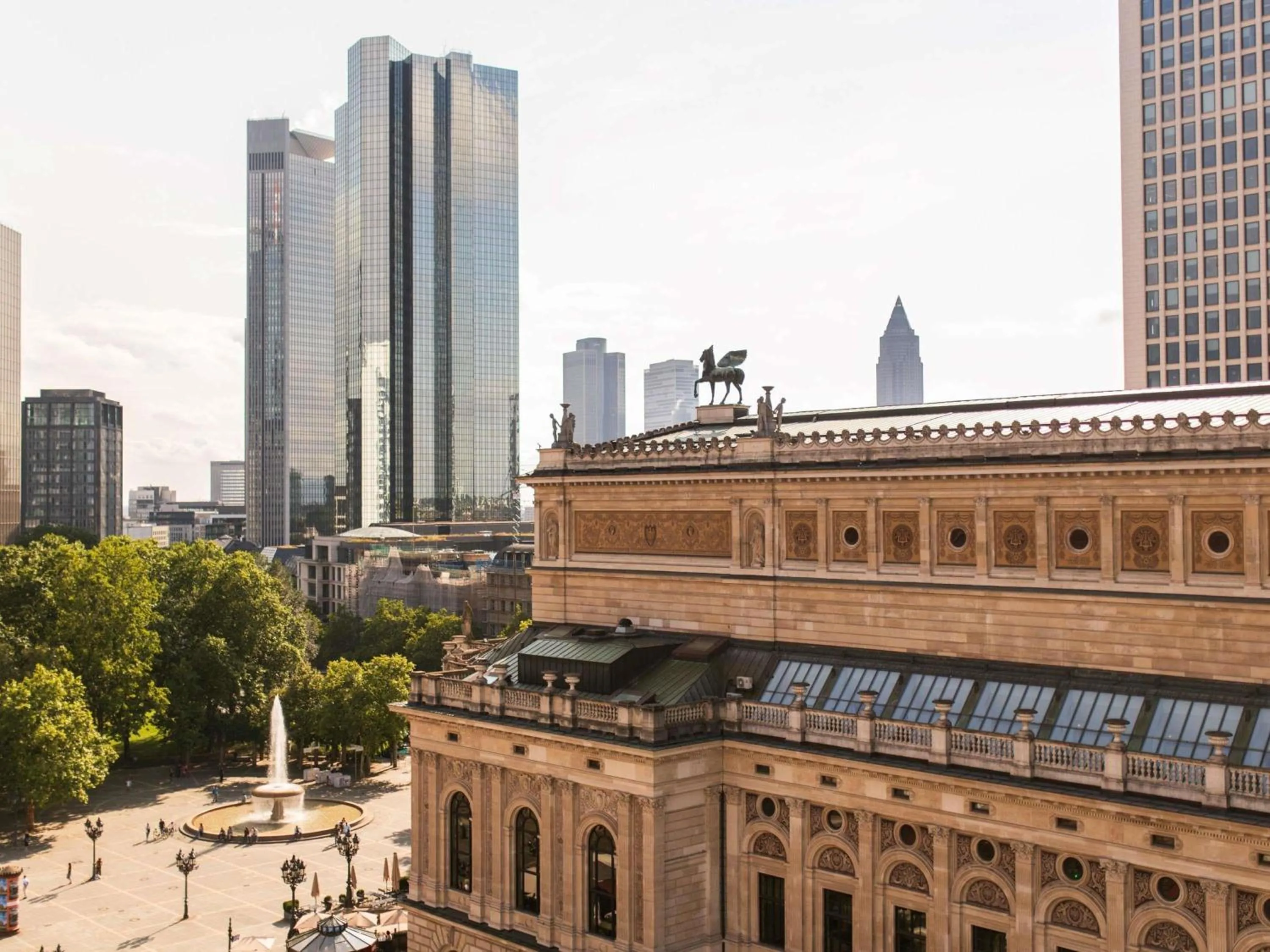 Bedroom in Sofitel Frankfurt Opera