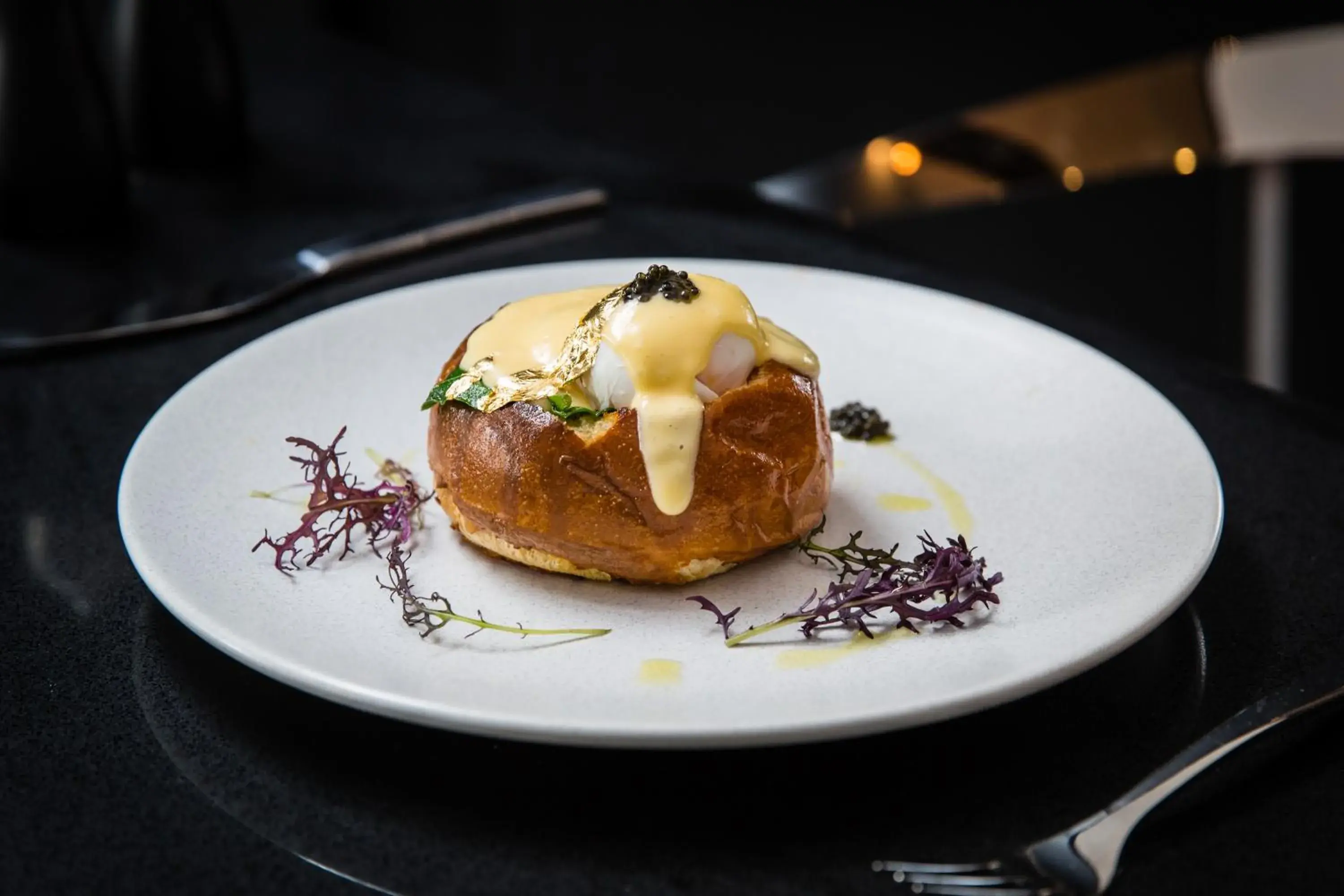 Food close-up in Pullman Sydney Airport Food close-up in Pullman Sydney Airport