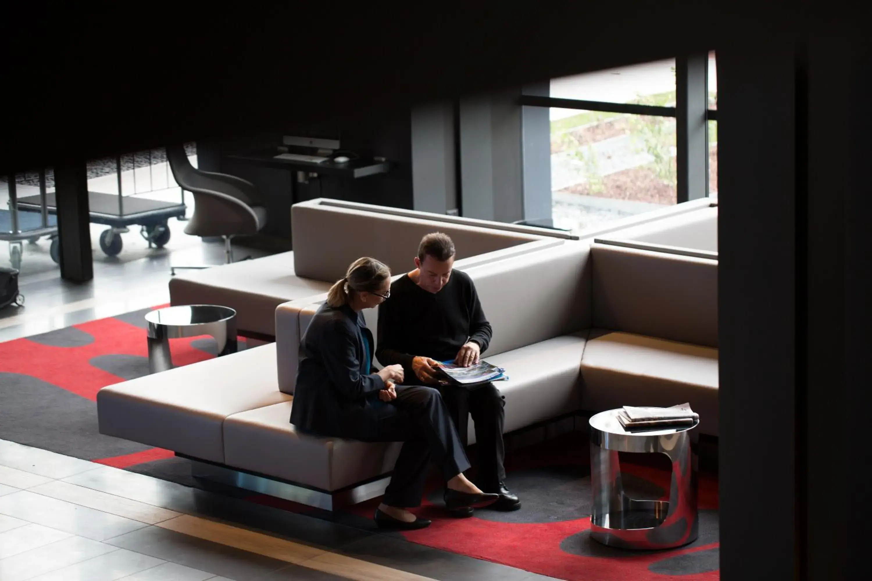 Lobby or reception in Pullman Sydney Airport Lobby or reception in Pullman Sydney Airport