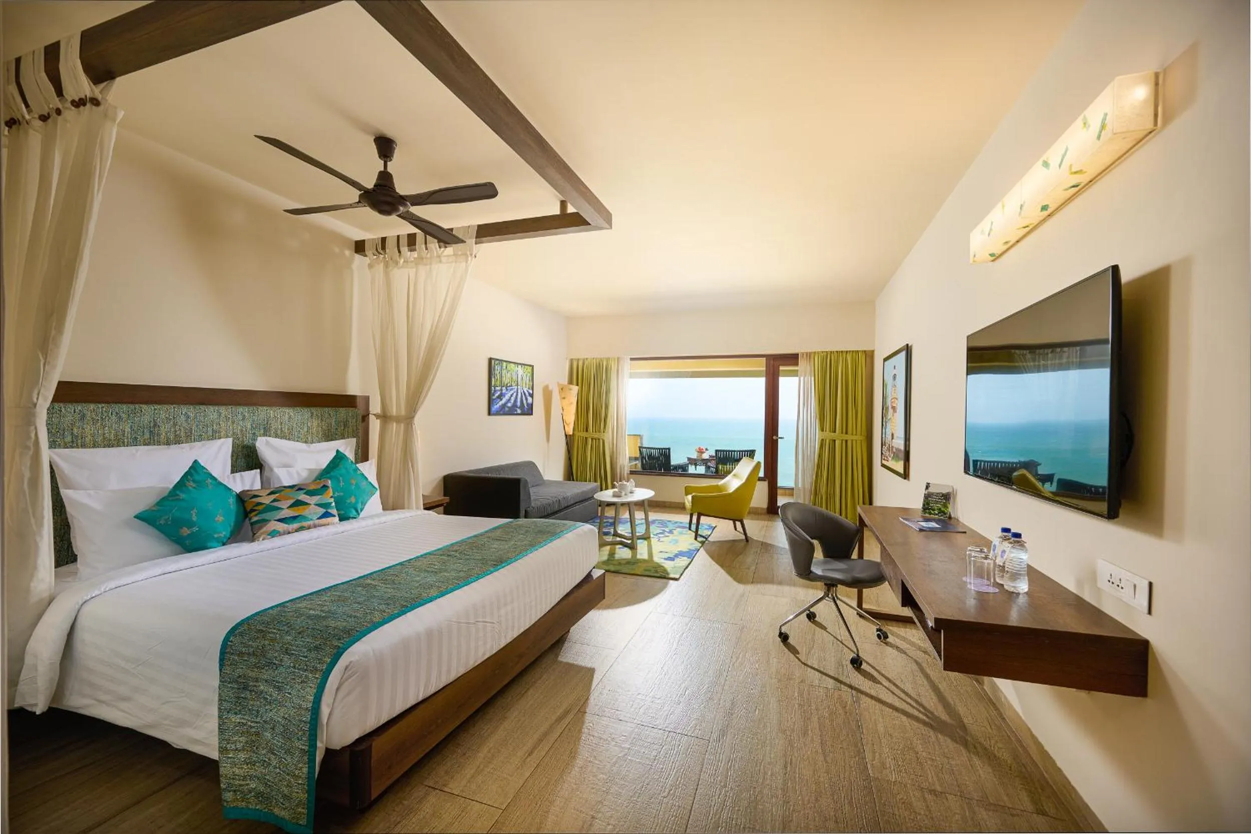 Bed in The Bheemli Resort Managed by AccorHotels