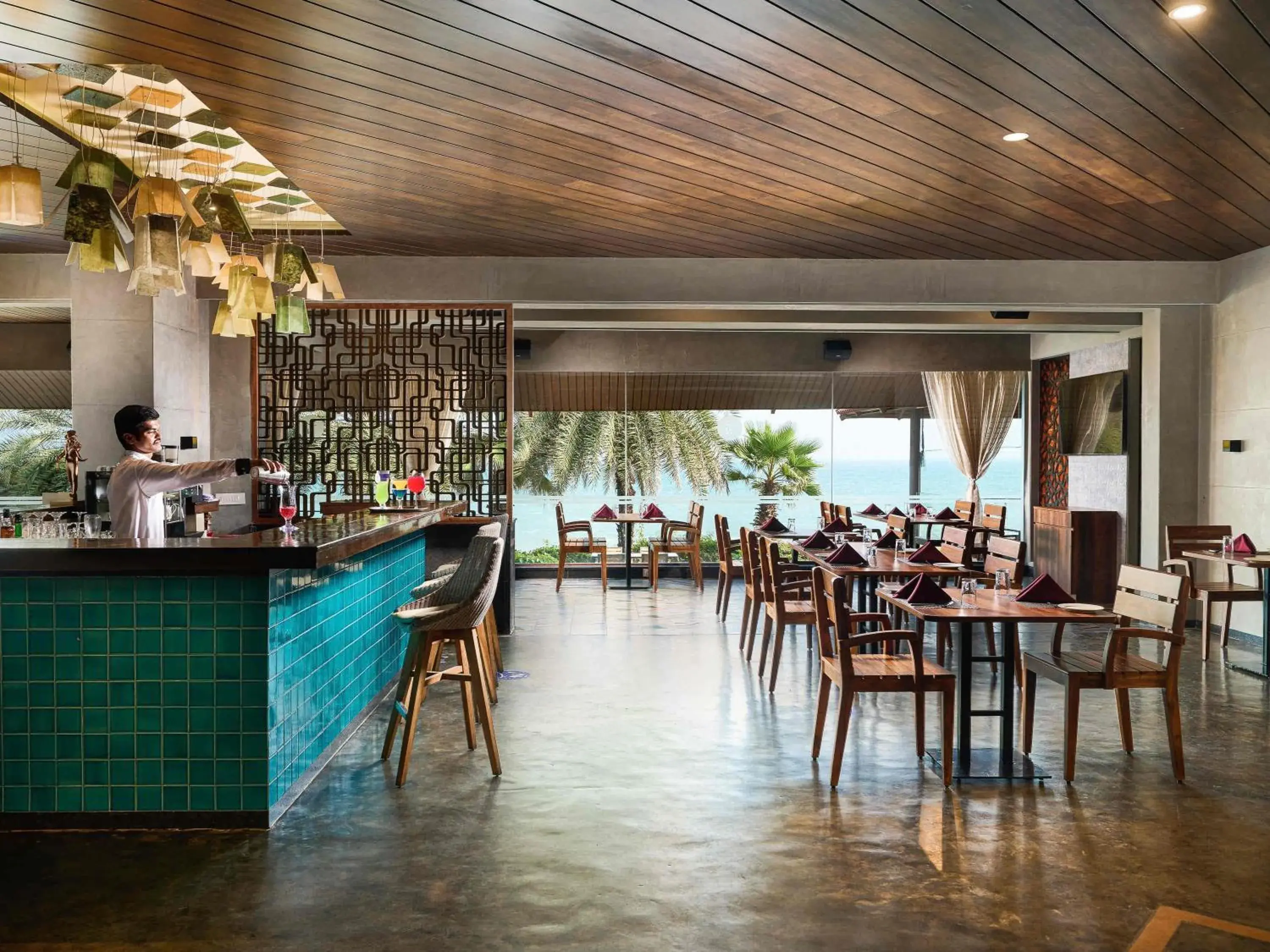 Lounge or bar in The Bheemli Resort Managed by AccorHotels Lounge or bar in The Bheemli Resort Managed by AccorHotels