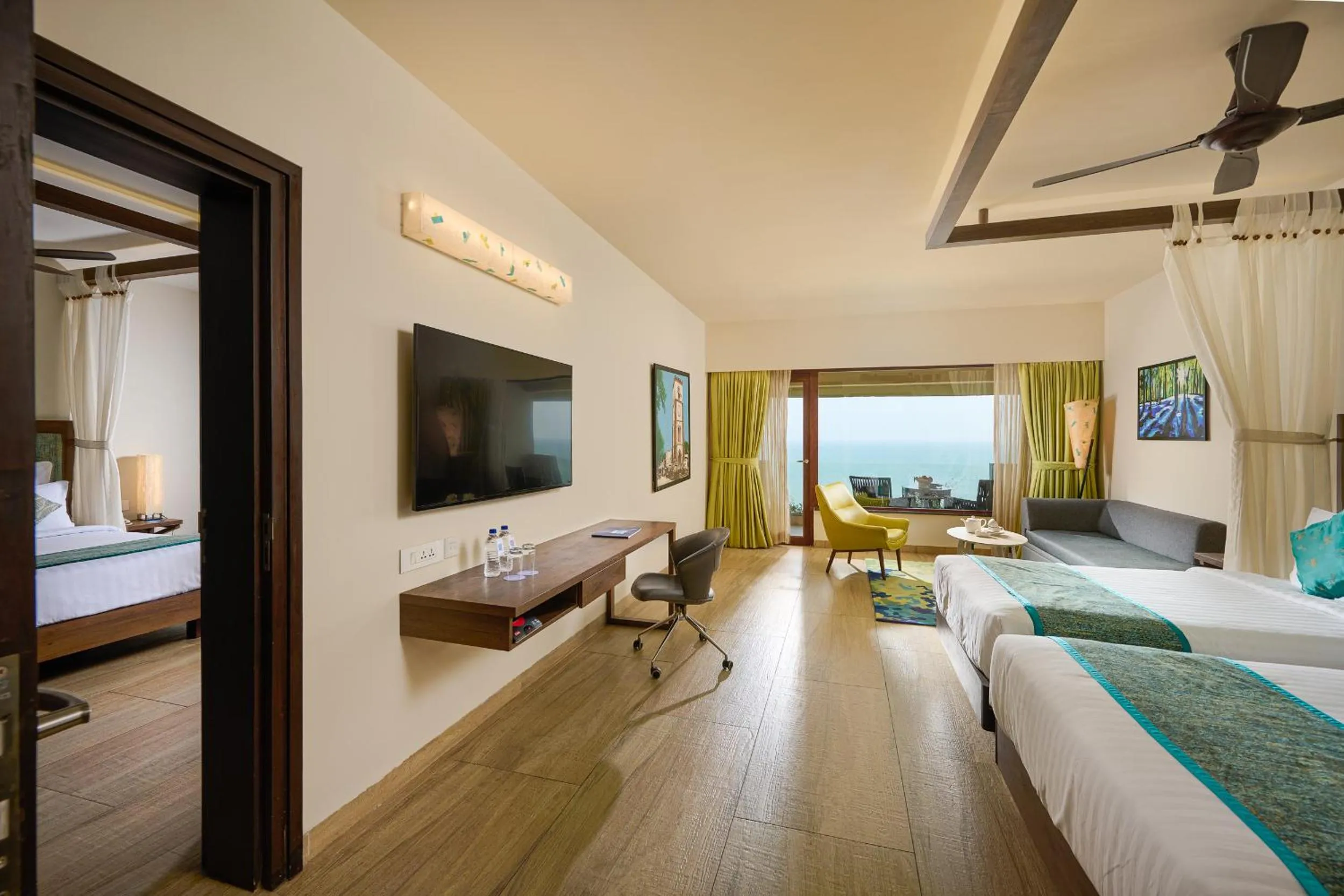 Bed in The Bheemli Resort Managed by AccorHotels