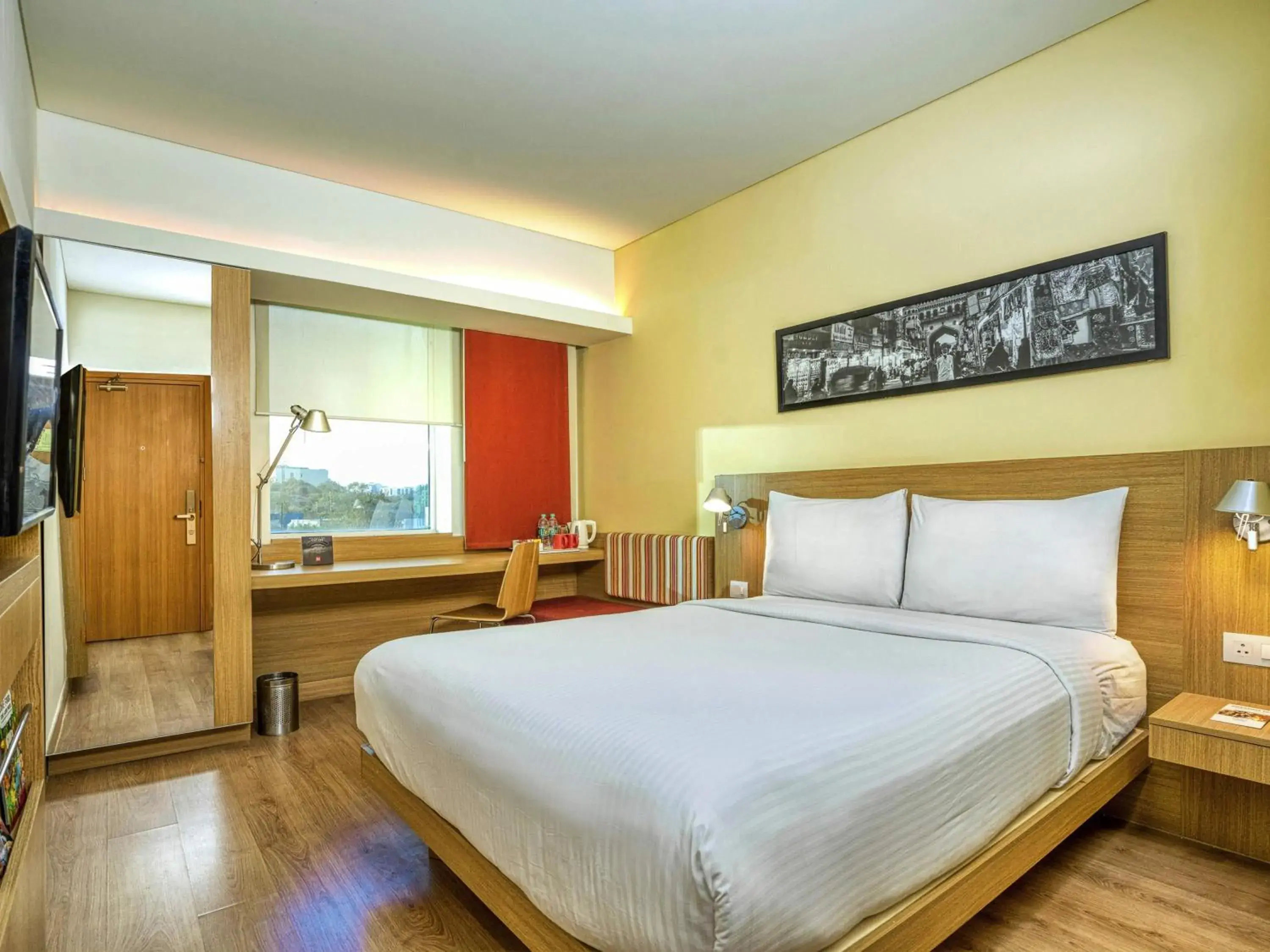 Bedroom, Bed in ibis Hyderabad Hitec City - An Accor Brand Bedroom, Bed in ibis Hyderabad Hitec City - An Accor Brand
